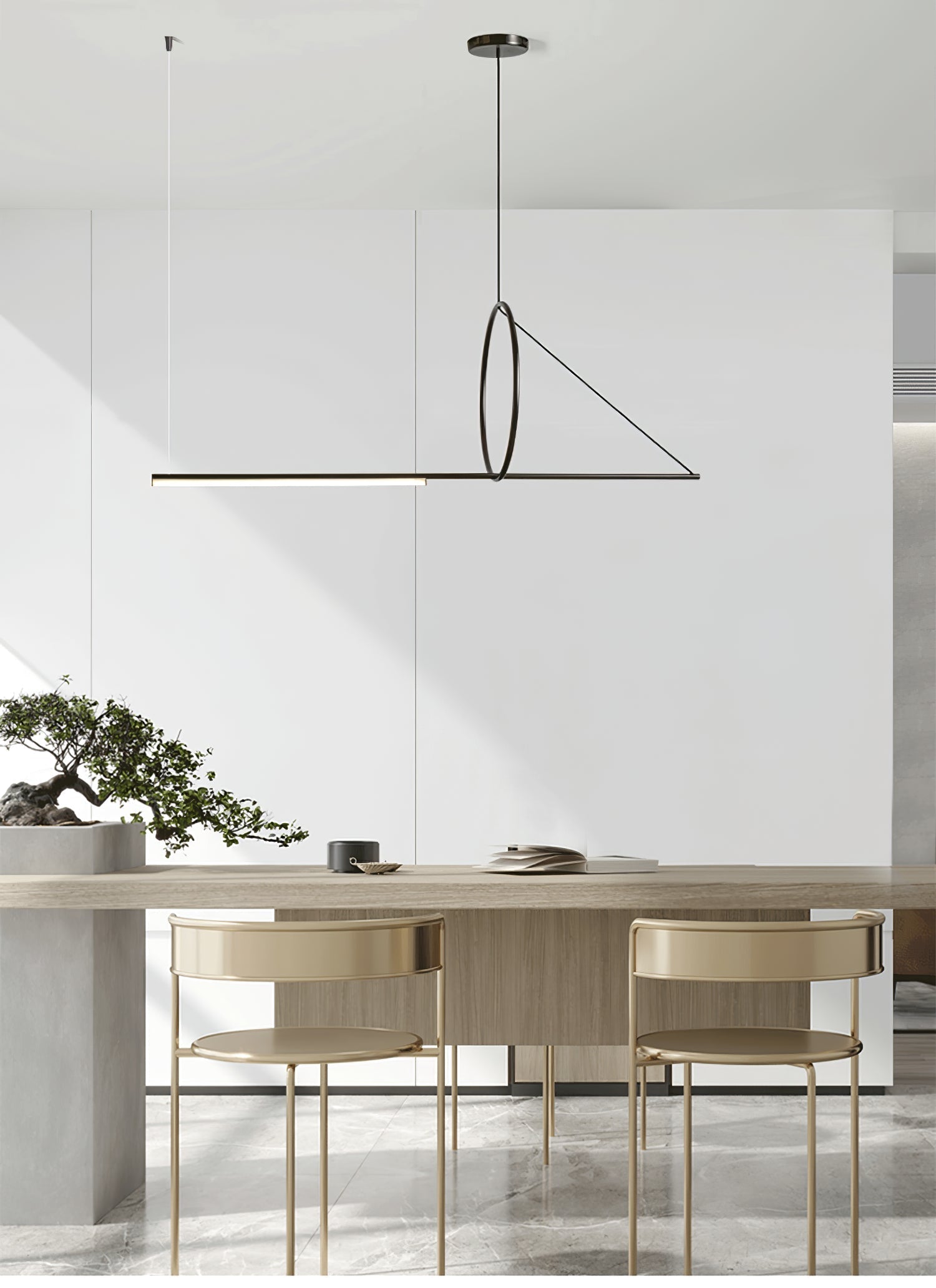 Ilzoror Modern Minimalist Nordic Pendant Light-Neutral Decor