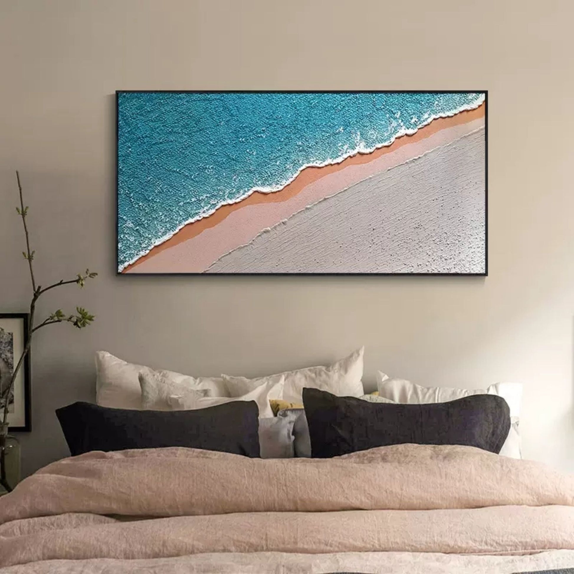 Plaster Art Texture Painting TX074 - Neutralighting