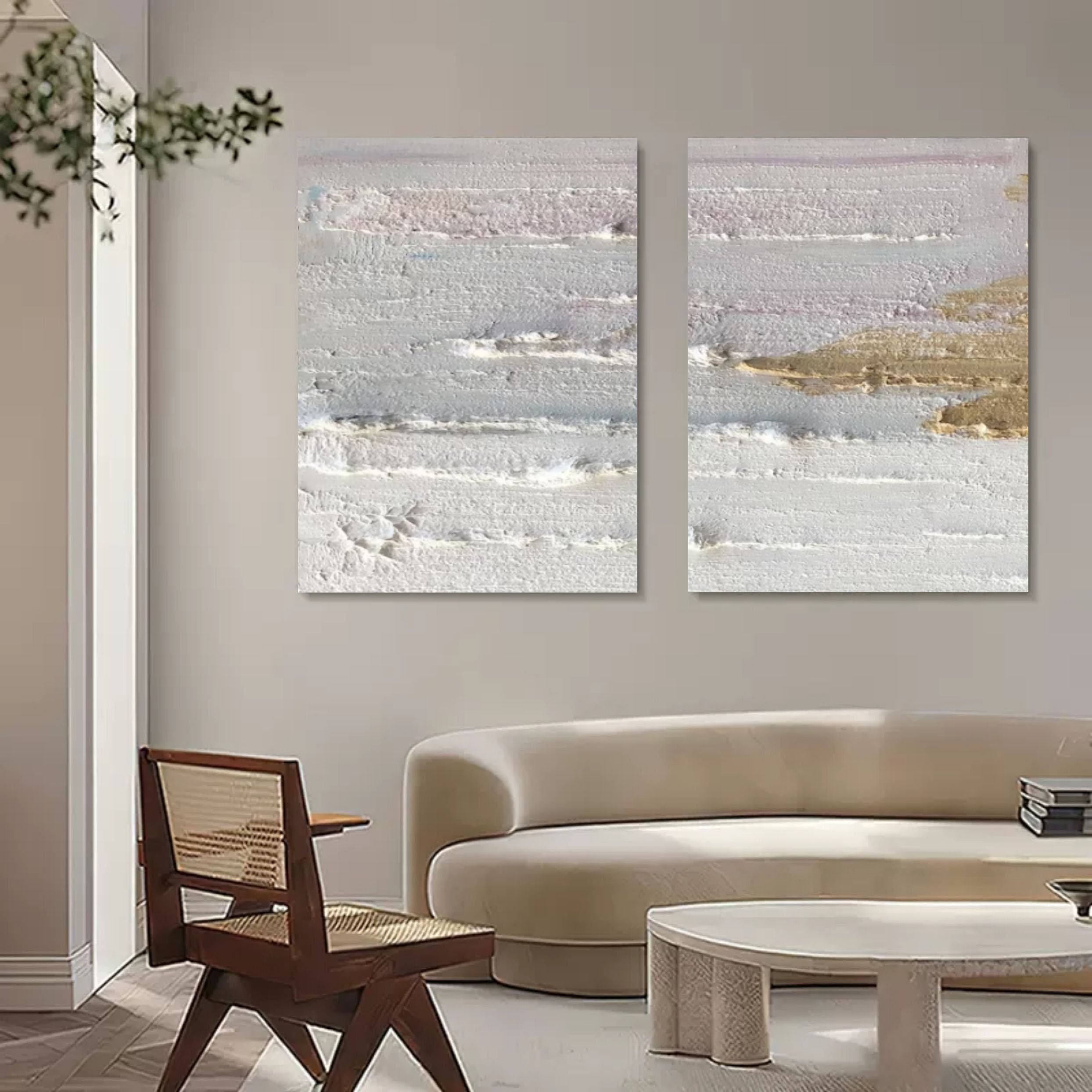 Abstract Painting Set Of 2 SP082 - Neutralighting