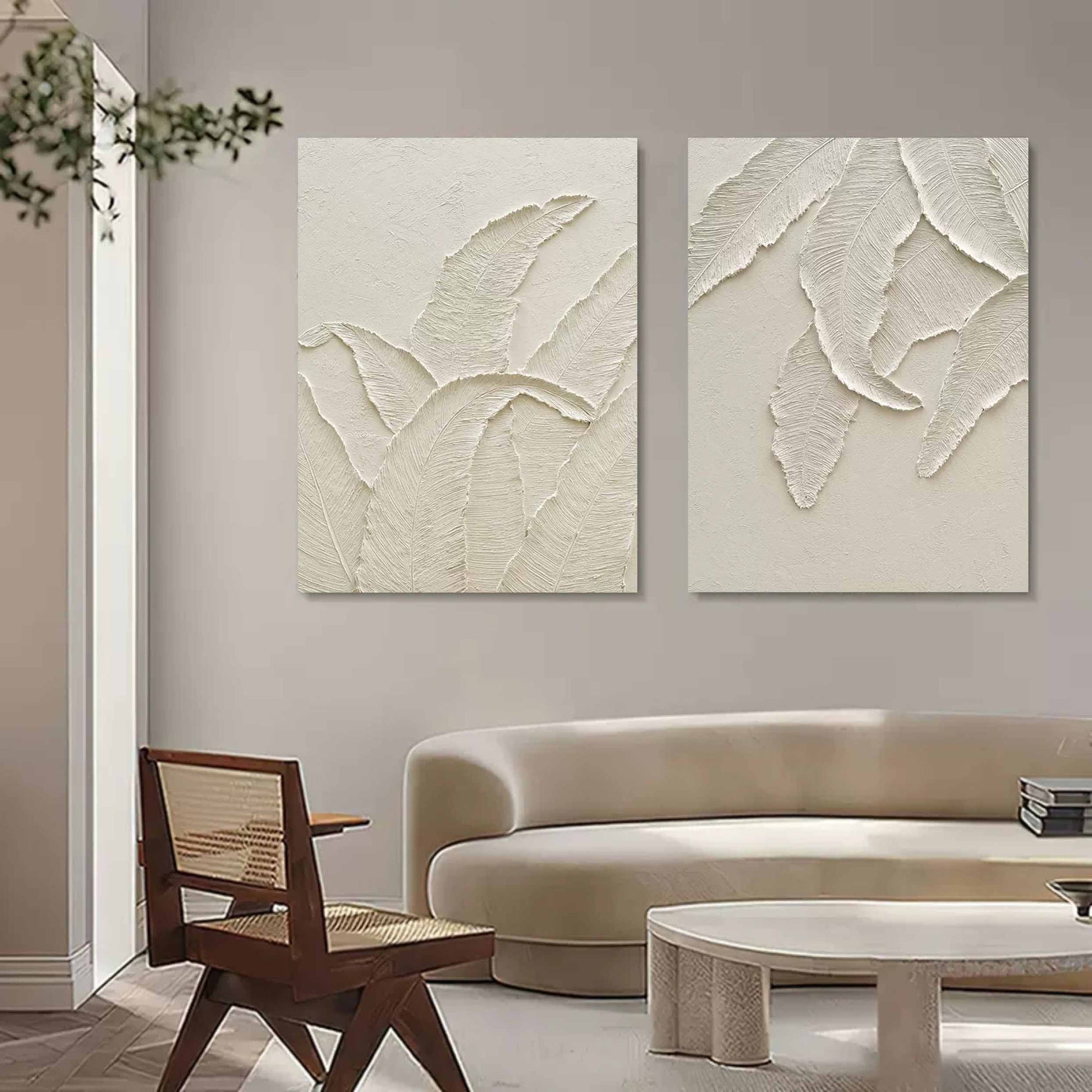 Abstract Painting Set Of 2 SP121 - Neutralighting