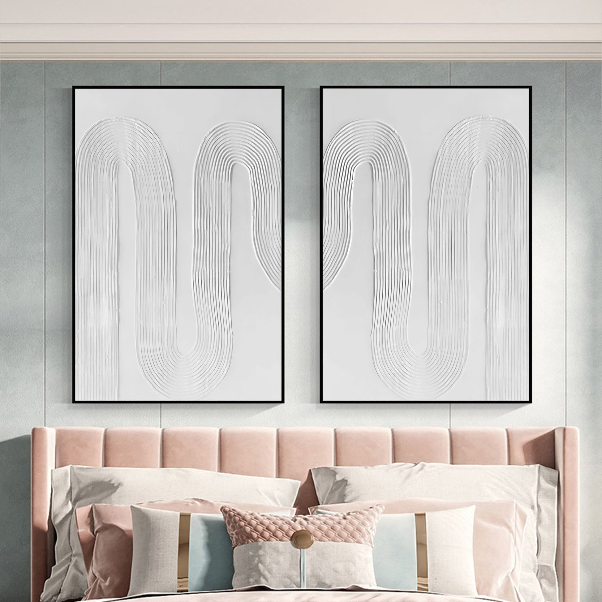 Abstract Painting Set Of 2 SP043 - Neutralighting
