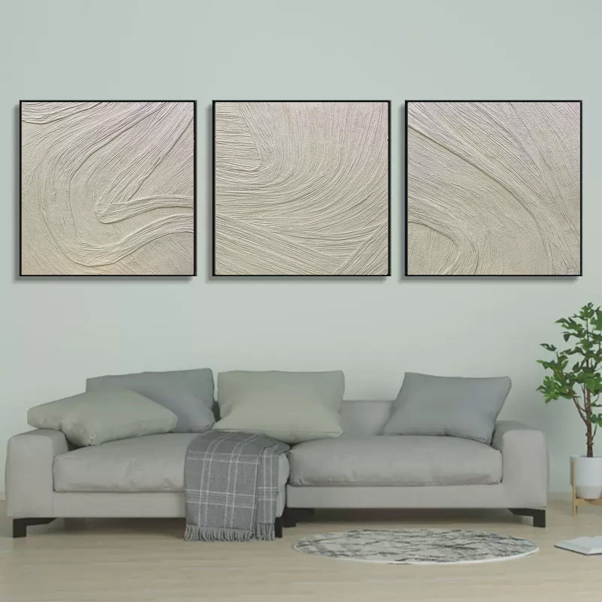 Abstract Painting Set Of 3 SP032 - Neutralighting