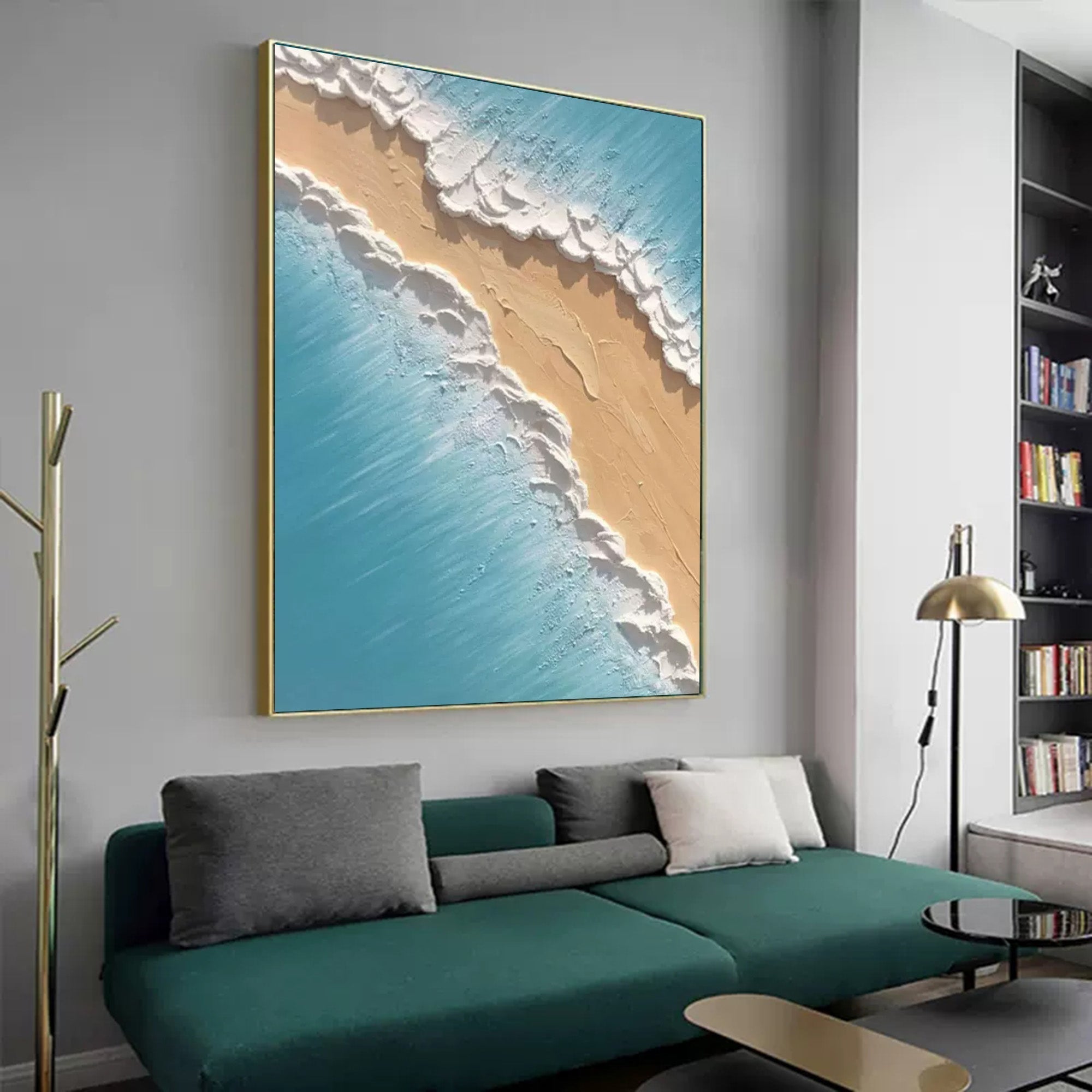 Plaster Art Texture Painting SG023 - Neutralighting