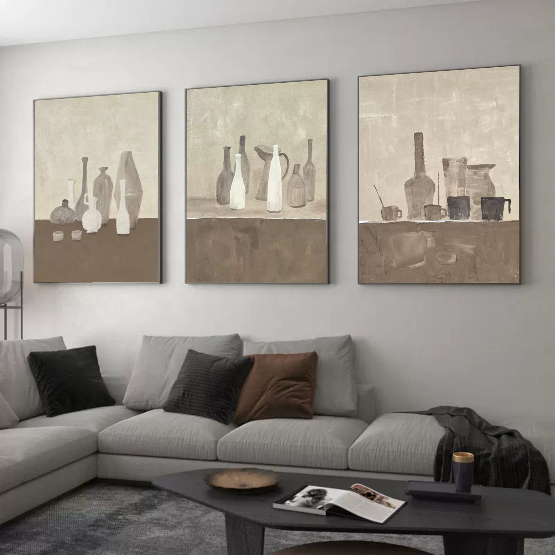 Abstract Painting Set of 3 SP105 - Neutralighting