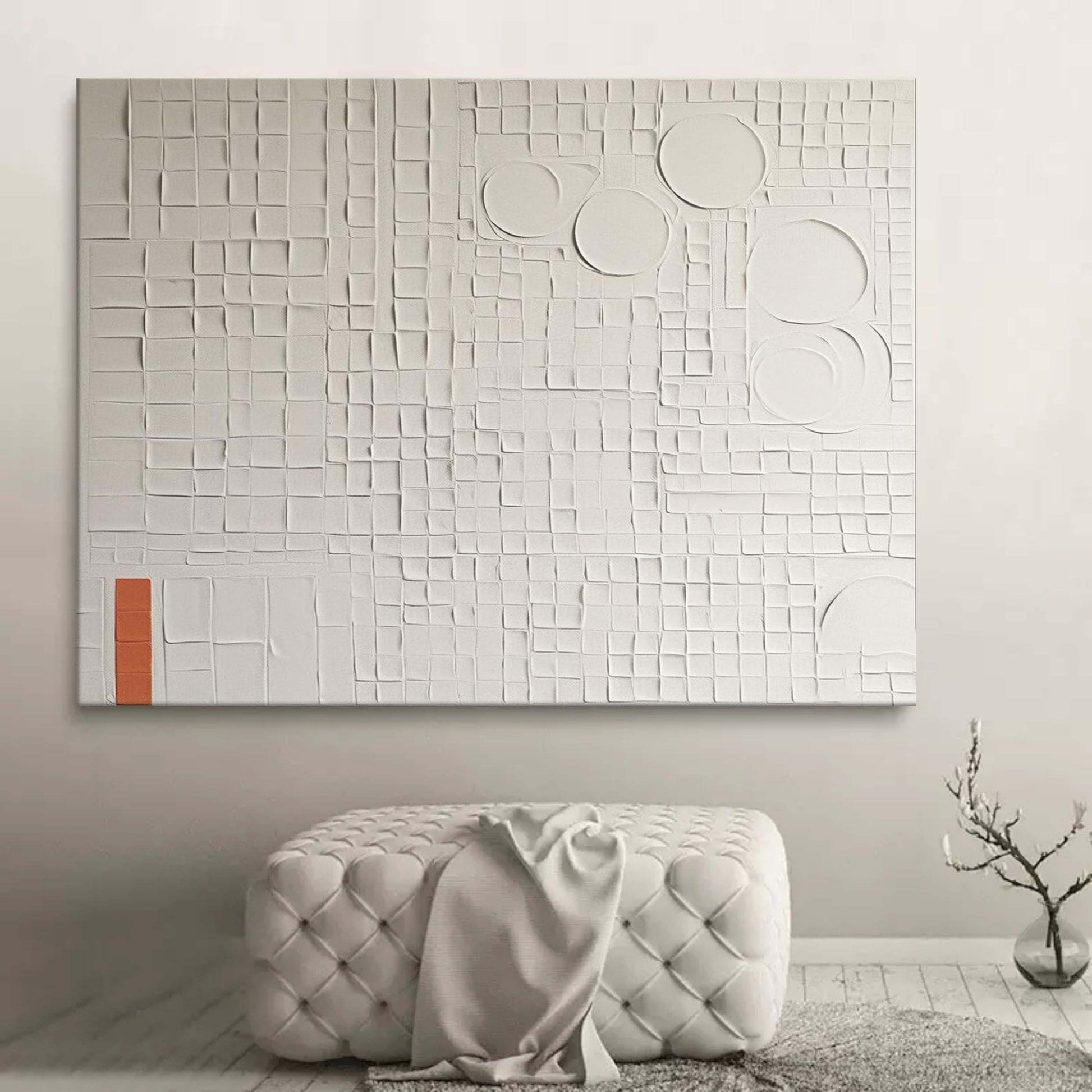 Plaster Art Texture Painting SG243 - Neutralighting