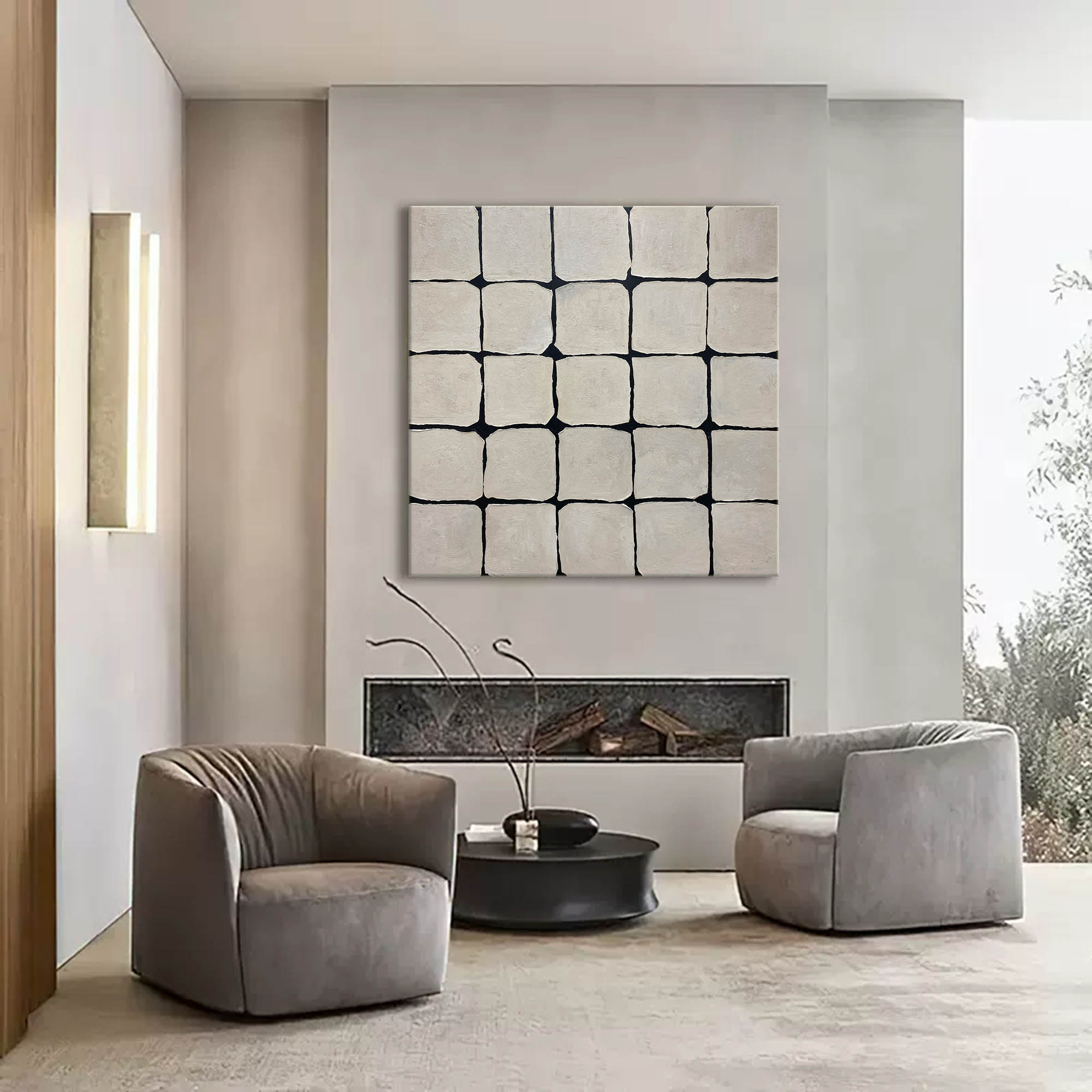 Wabi-Sabi Wall Art TX180 - Neutralighting