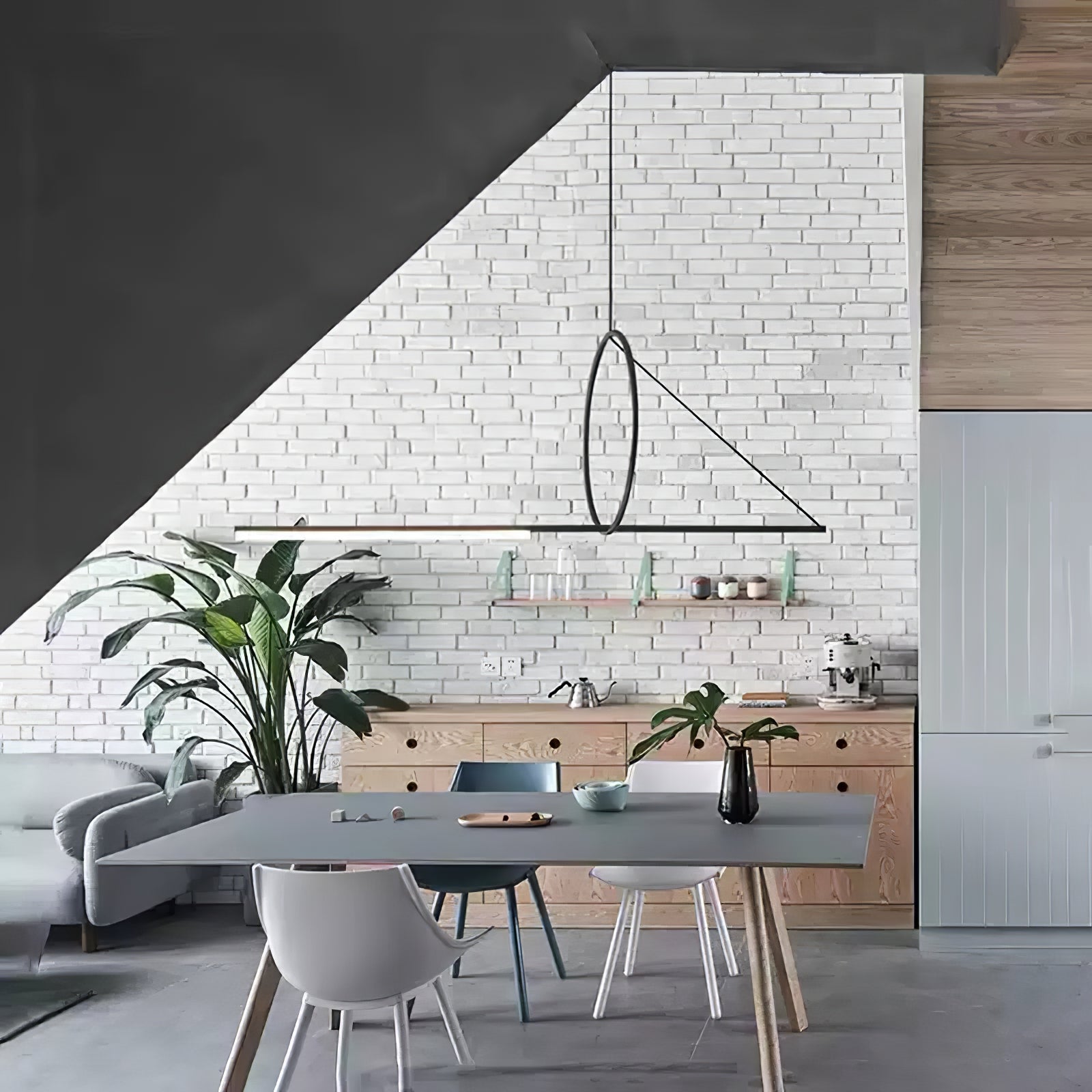 Ilzoror Modern Minimalist Nordic Pendant Light-Neutral Decor