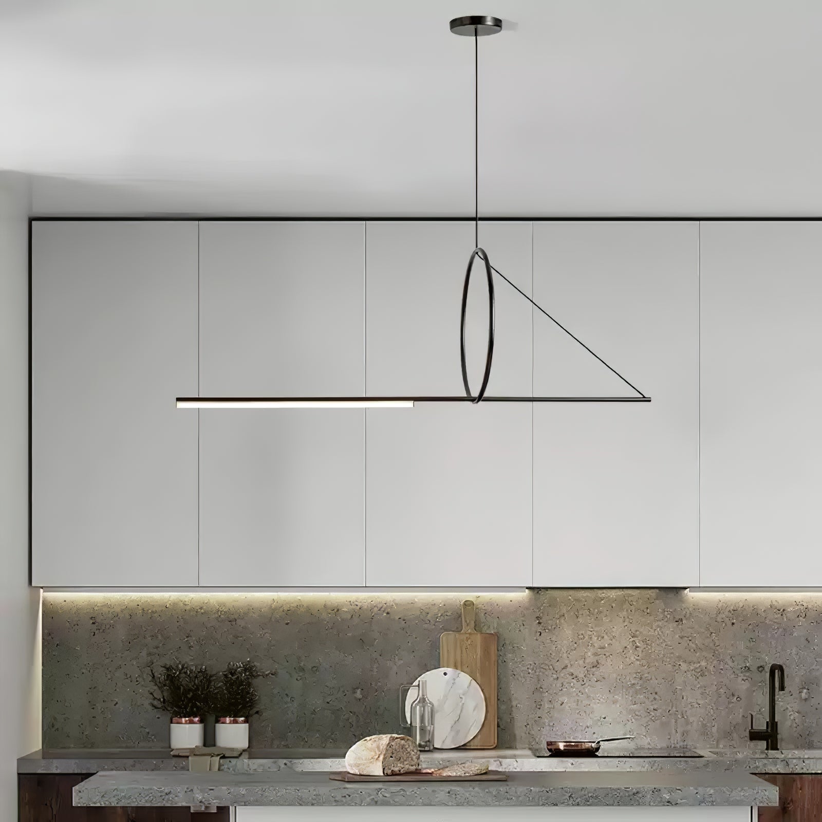Ilzoror Modern Minimalist Nordic Pendant Light-Neutral Decor