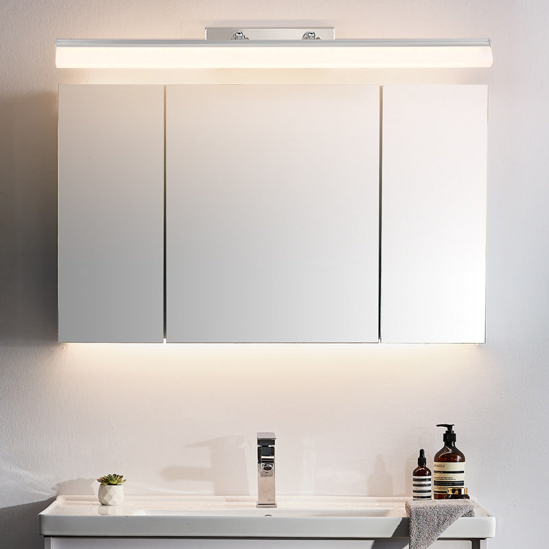 Arisha Modern Rectangular Wall Lamp,Black/Silver - Neutral Decor
