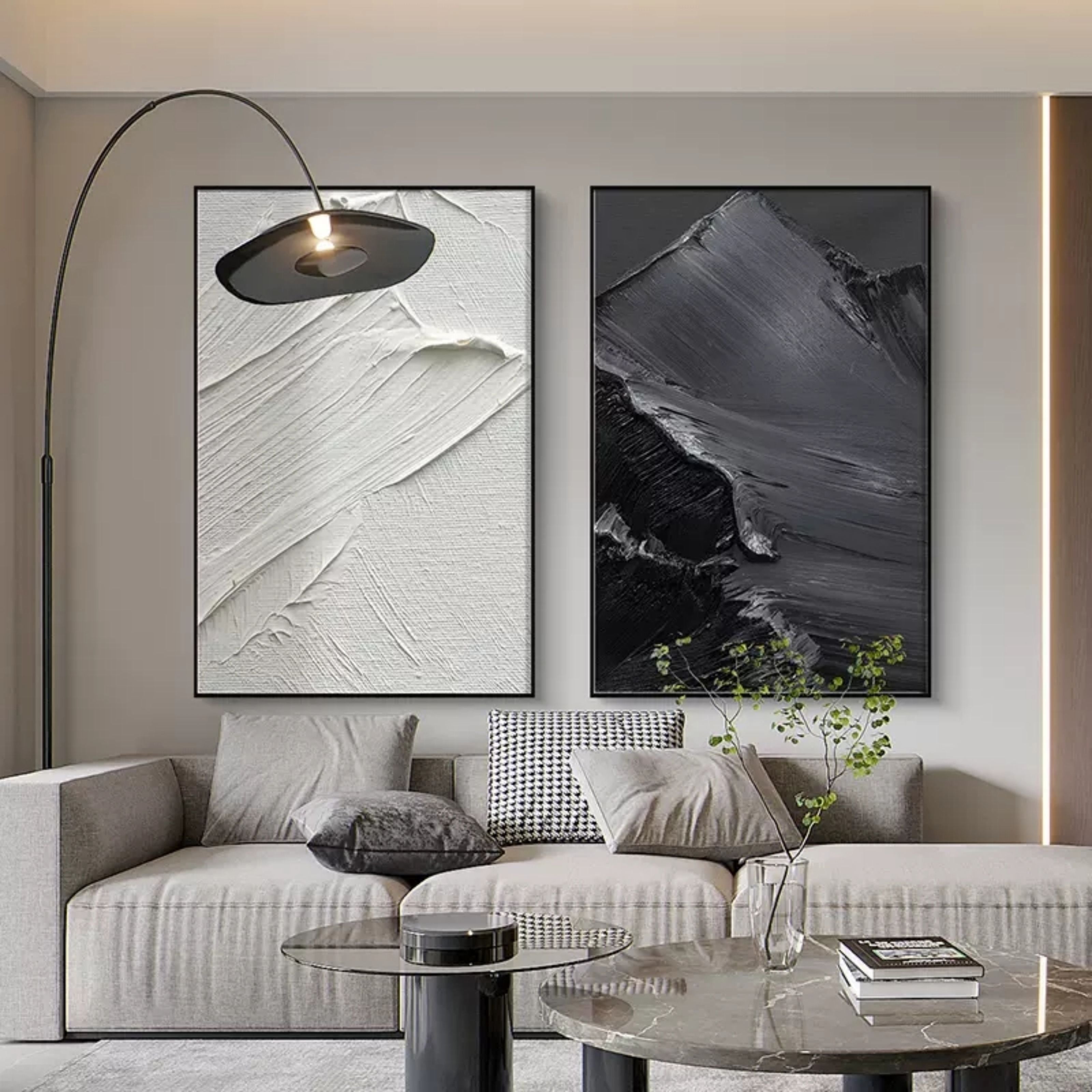 Abstract Painting Set Of 2 SP024 - Neutralighting