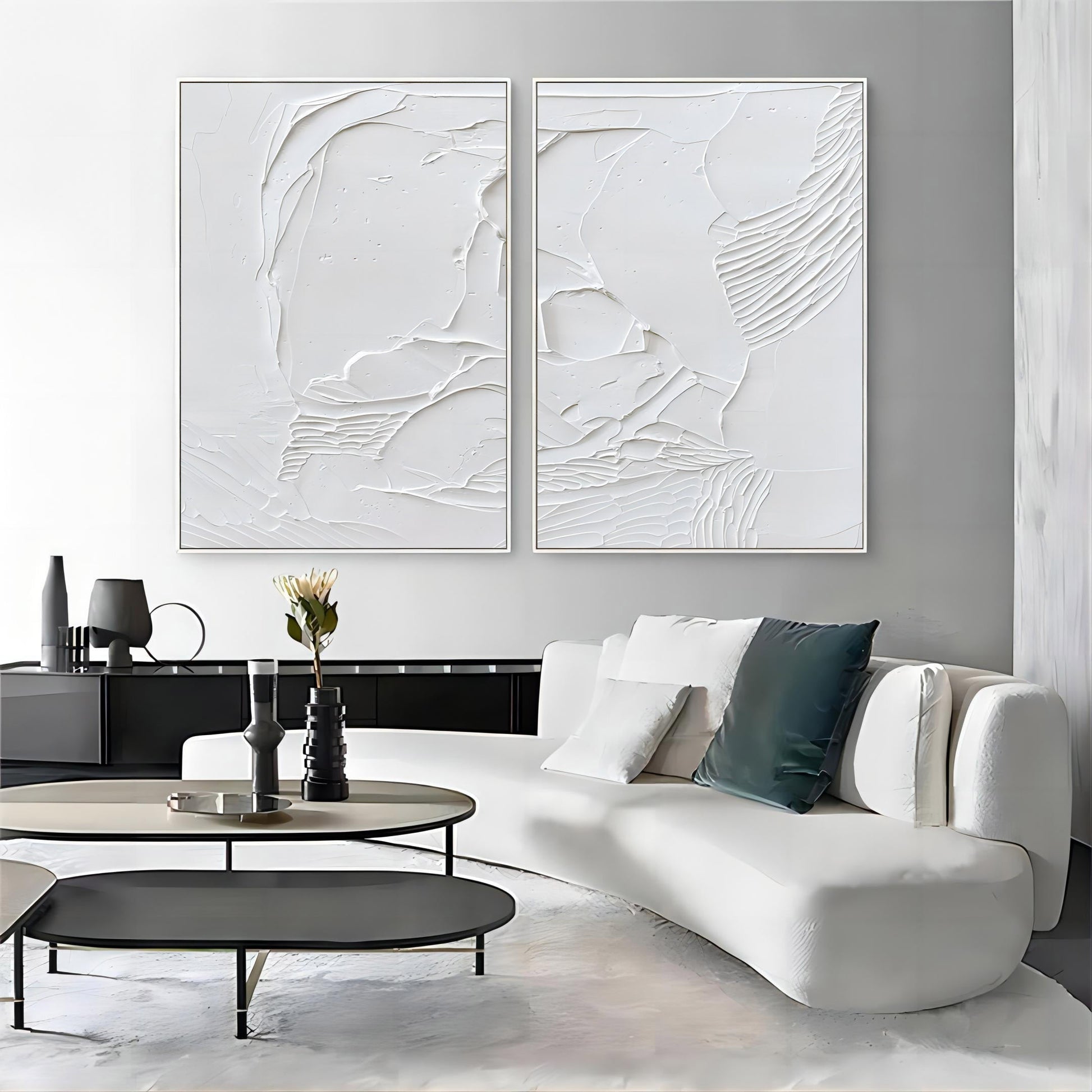 Abstract Painting Set Of 2 SP041 - Neutralighting