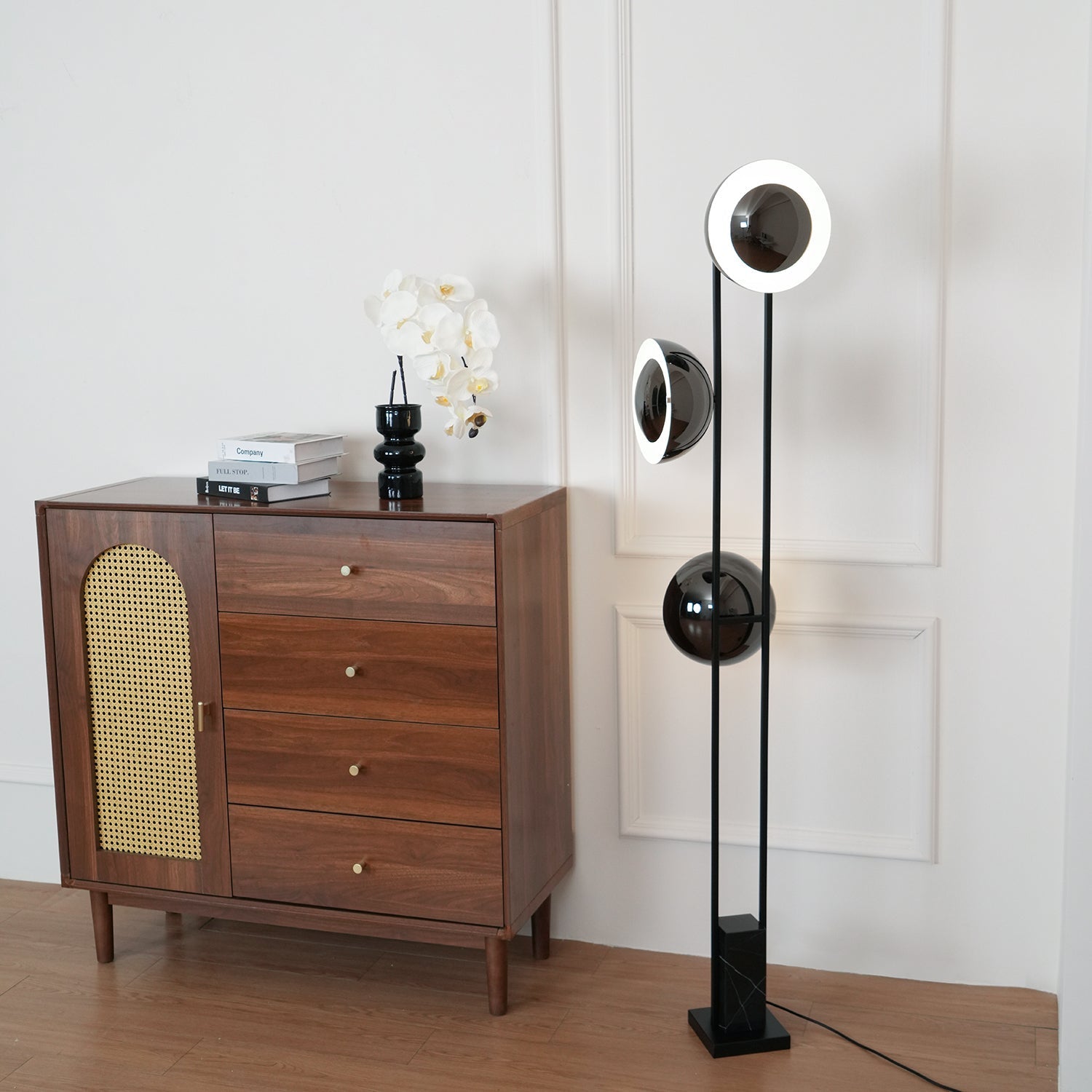Alio Modern Marble Floor Lamp-Neutral Decor