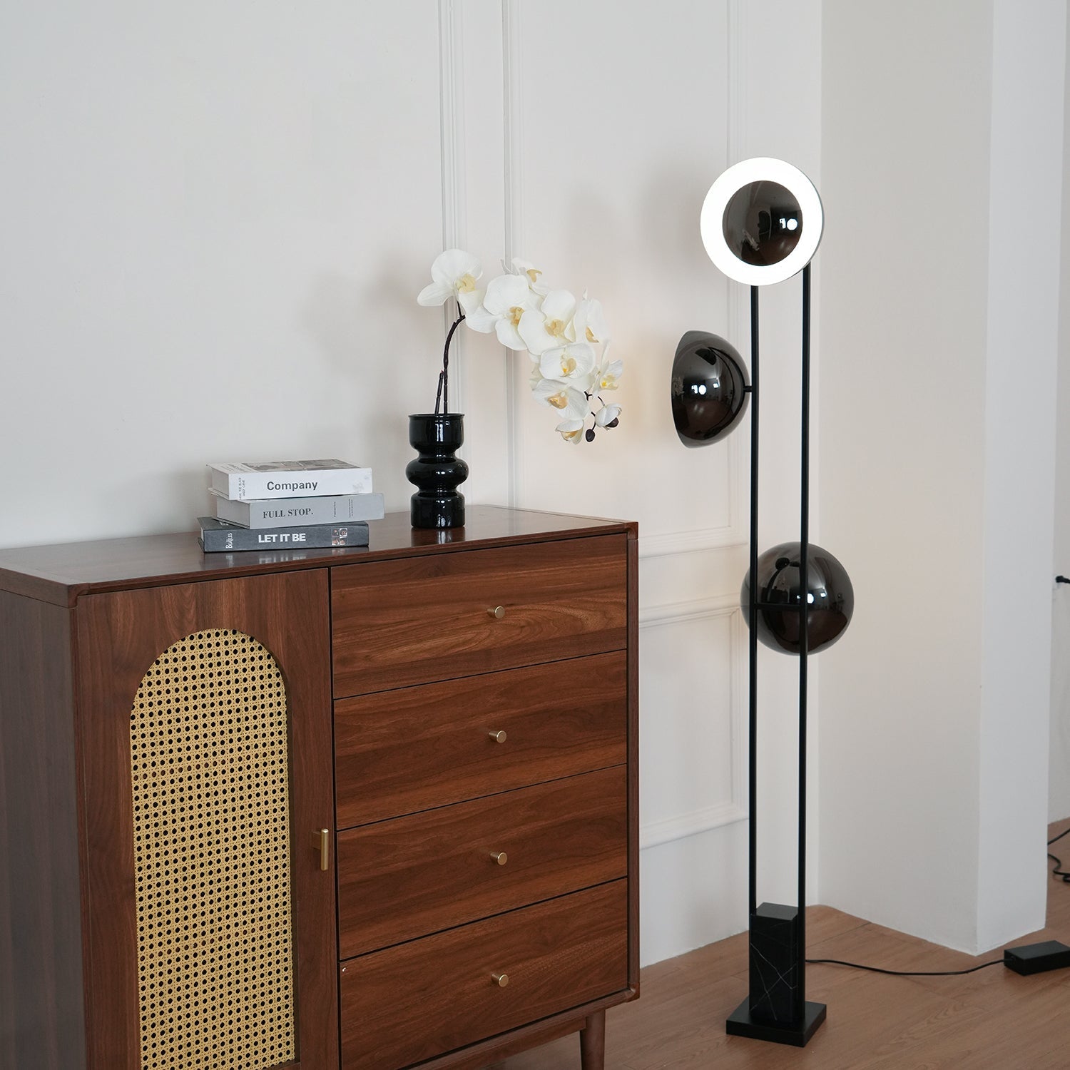 Alio Modern Marble Floor Lamp-Neutral Decor
