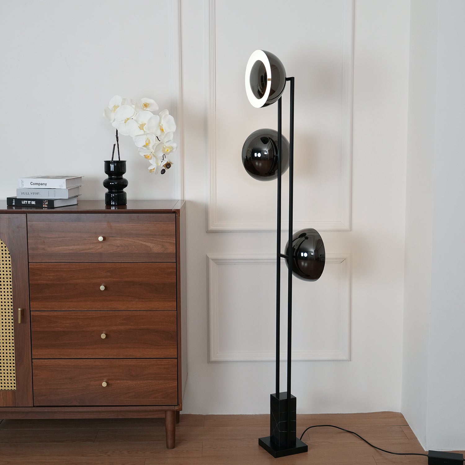 Alio Modern Marble Floor Lamp-Neutral Decor