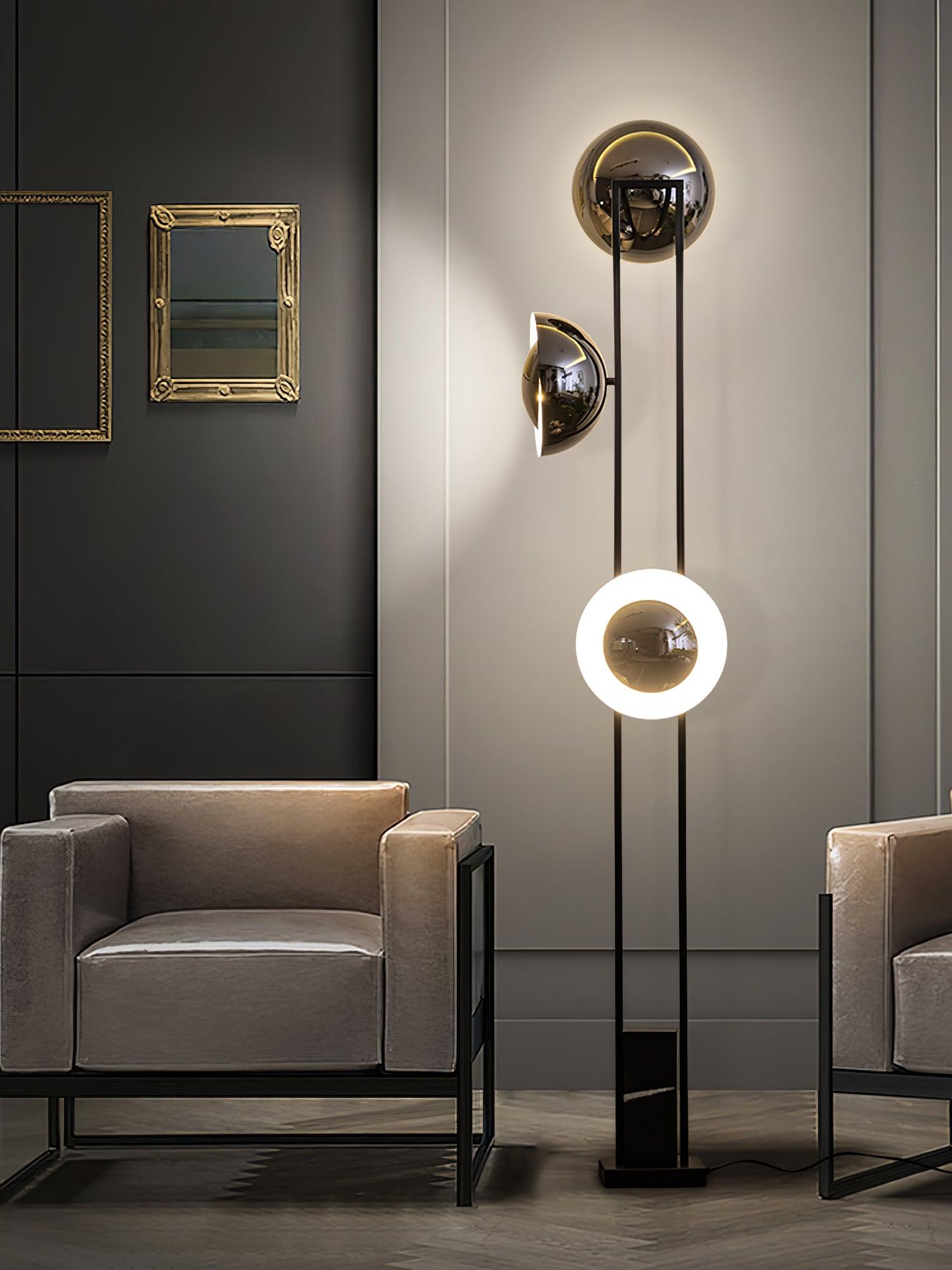 Alio Modern Marble Floor Lamp-Neutral Decor