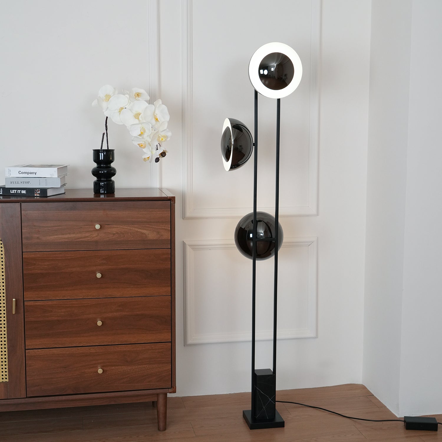 Alio Modern Marble Floor Lamp-Neutral Decor