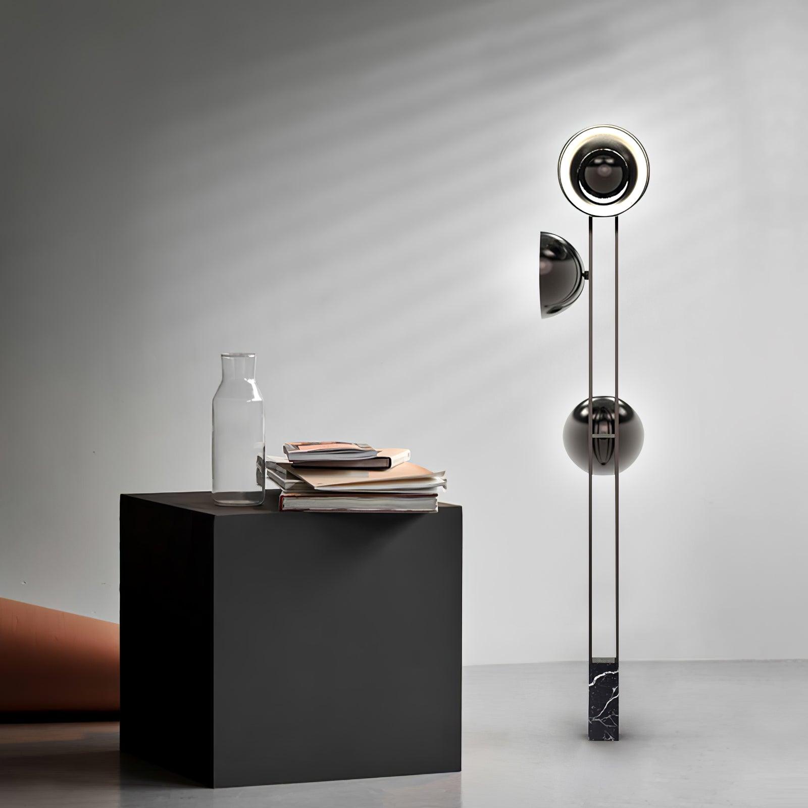 Alio Modern Marble Floor Lamp-Neutral Decor