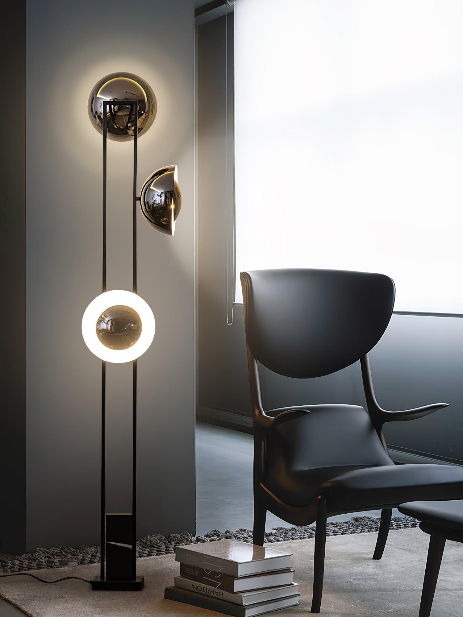 Alio Modern Marble Floor Lamp-Neutral Decor
