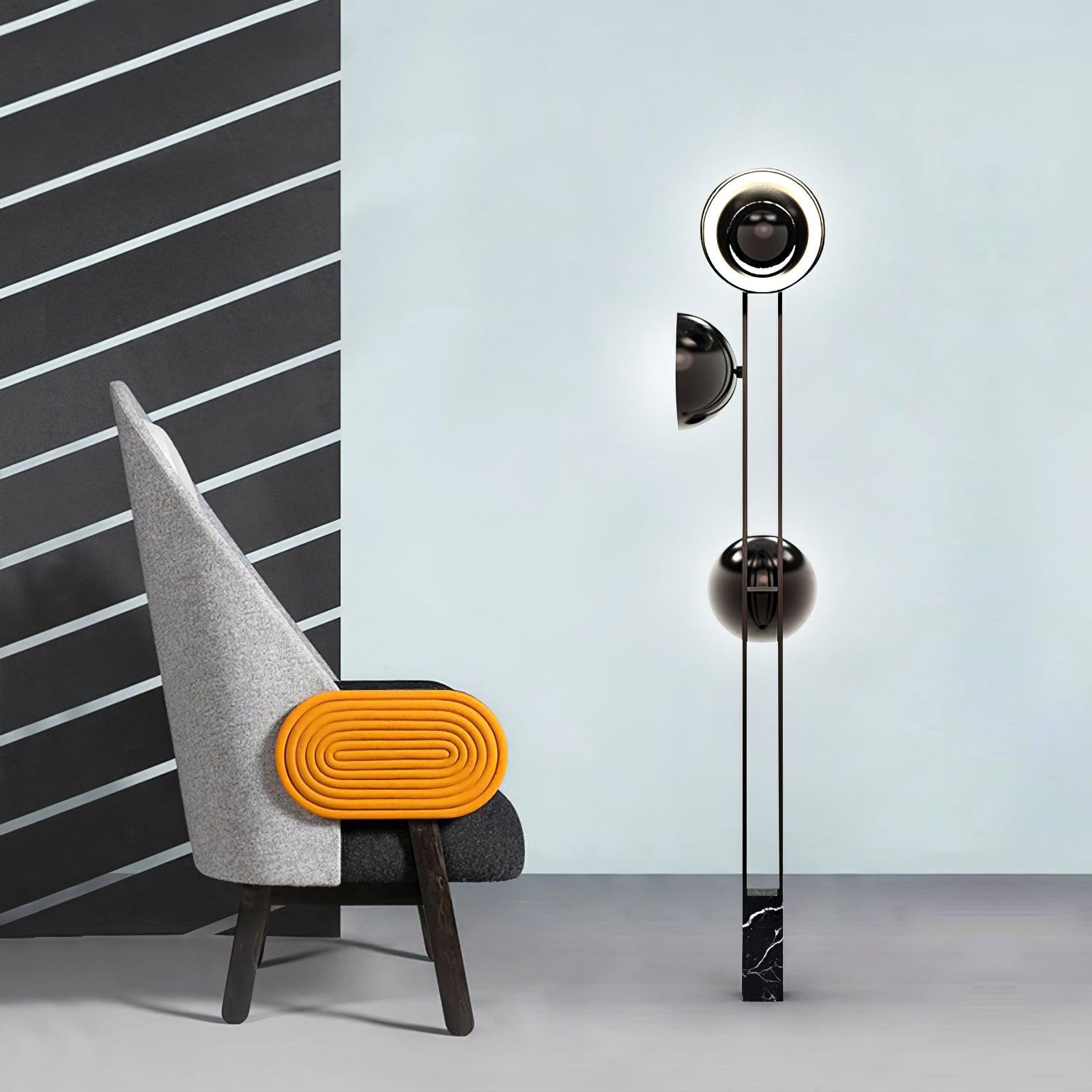 Alio Modern Marble Floor Lamp-Neutral Decor