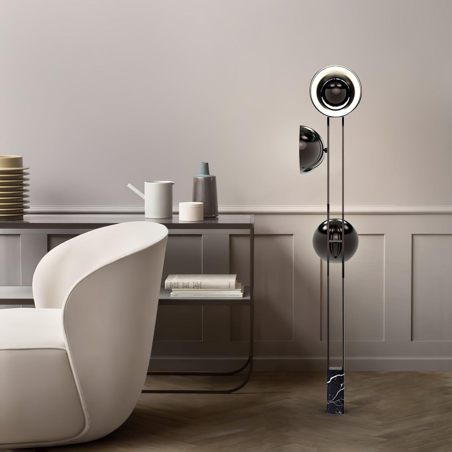 Alio Modern Marble Floor Lamp-Neutral Decor