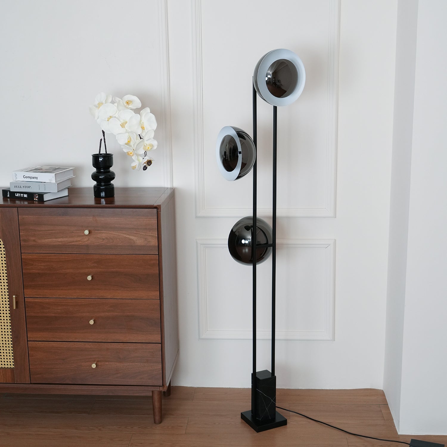 Alio Modern Marble Floor Lamp-Neutral Decor