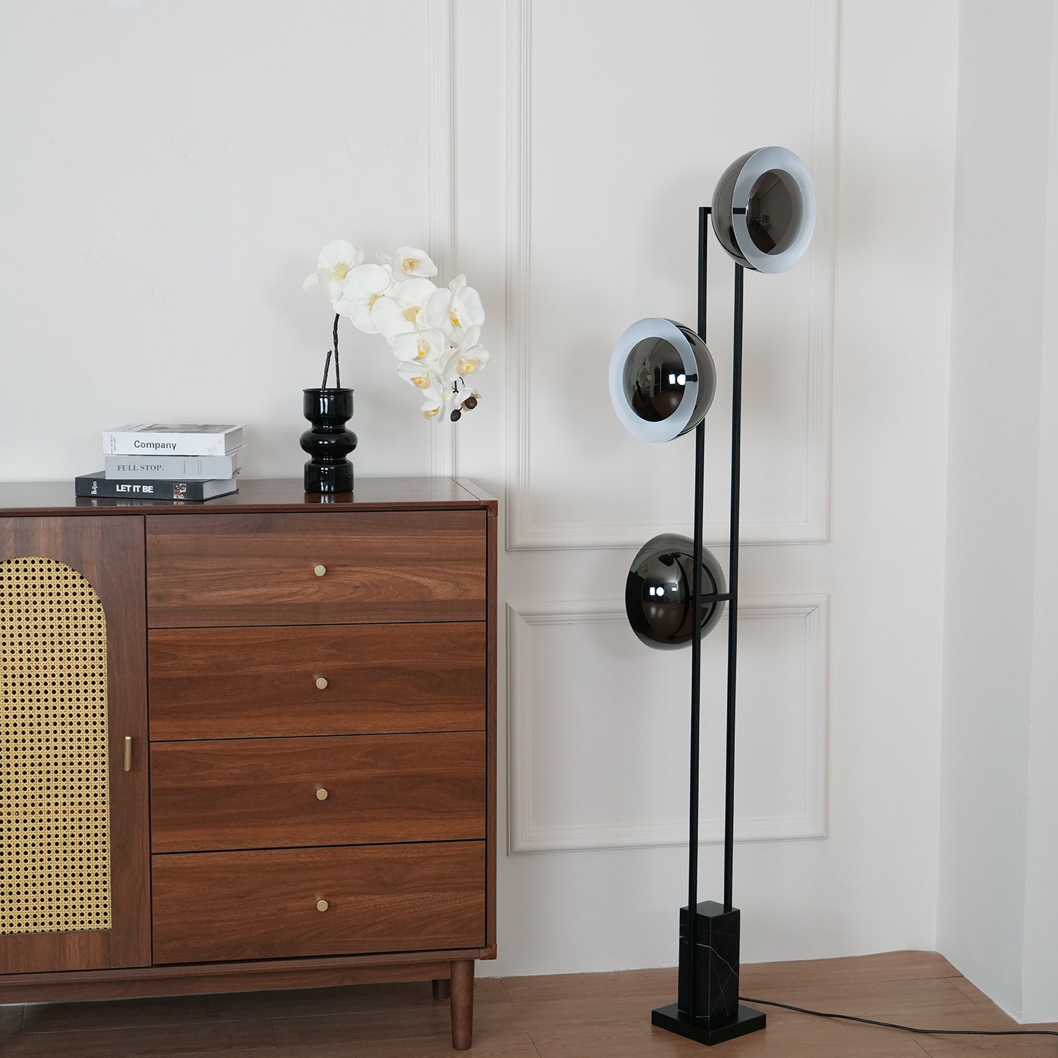 Alio Modern Marble Floor Lamp-Neutral Decor