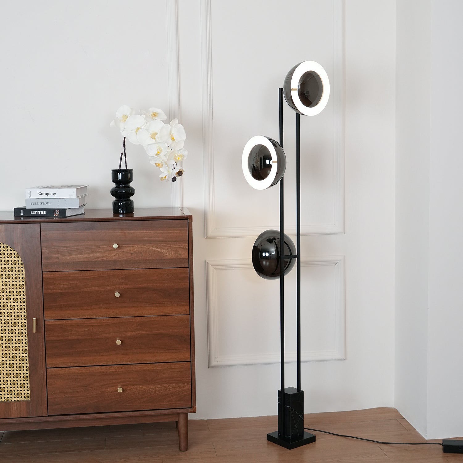 Alio Modern Marble Floor Lamp-Neutral Decor