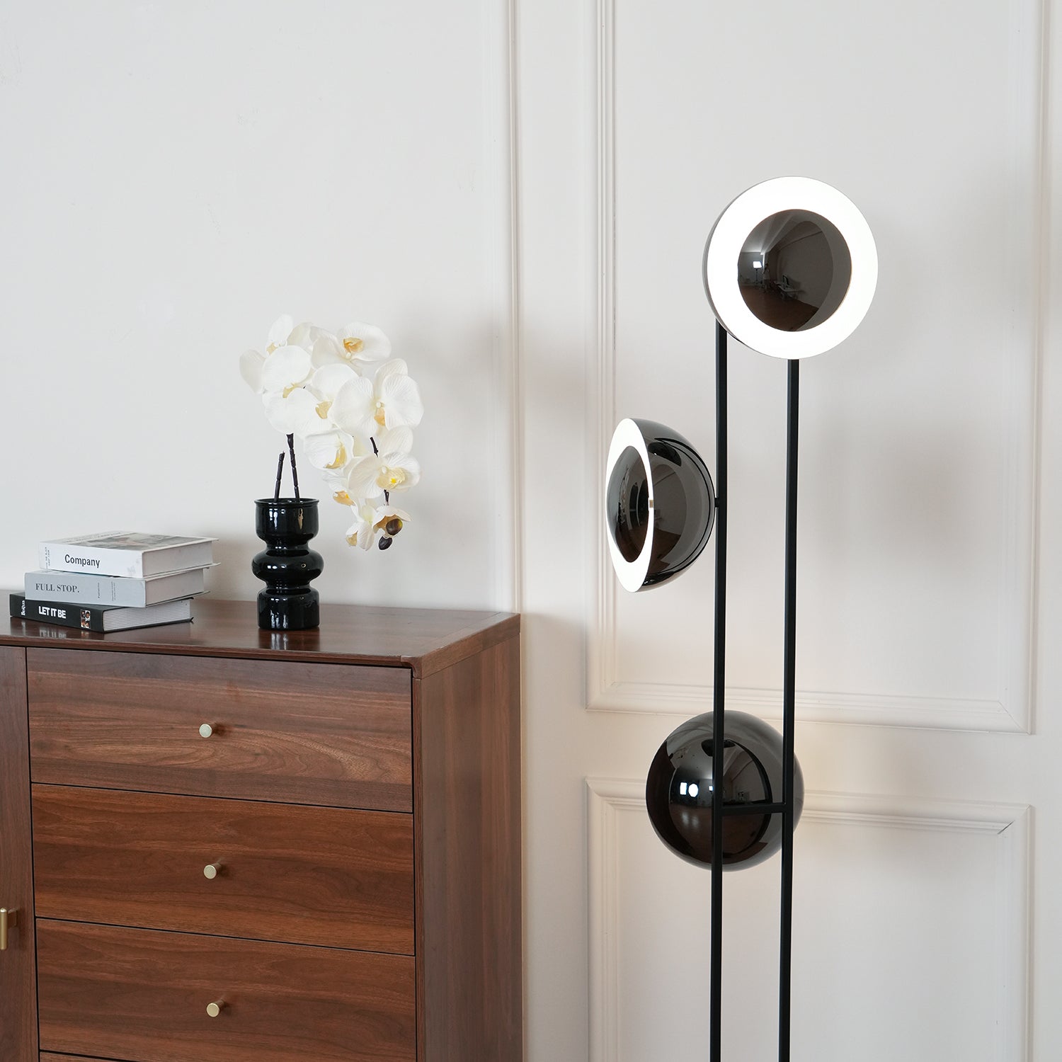 Alio Modern Marble Floor Lamp-Neutral Decor