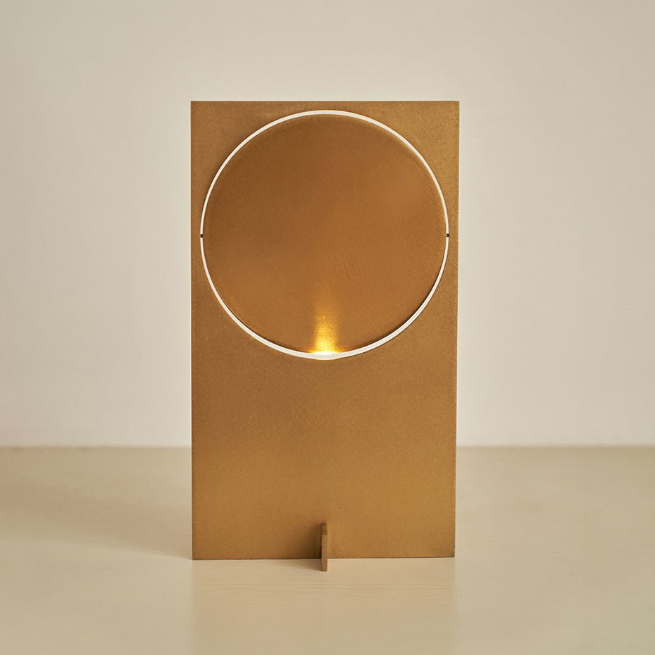 Sixor Steel Futuristic Table Lamp-Neutral Decor