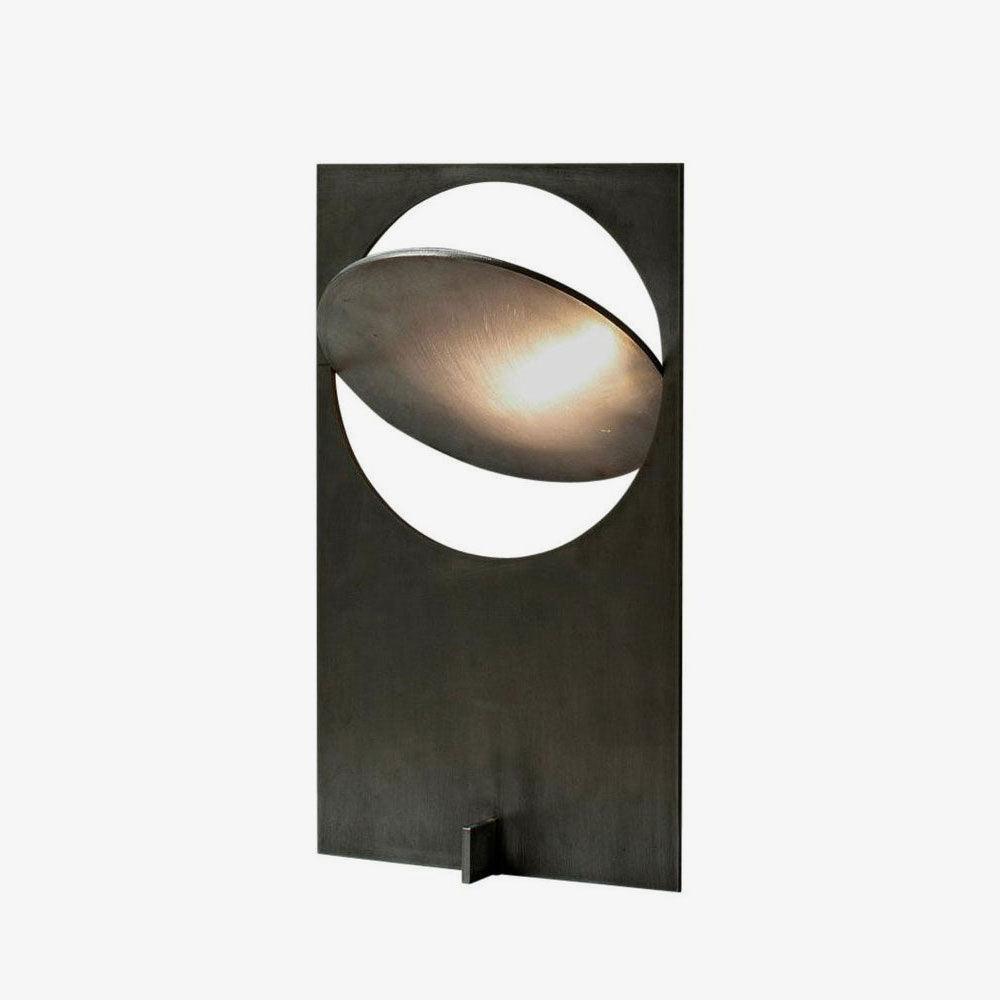 Sixor Steel Futuristic Table Lamp-Neutral Decor