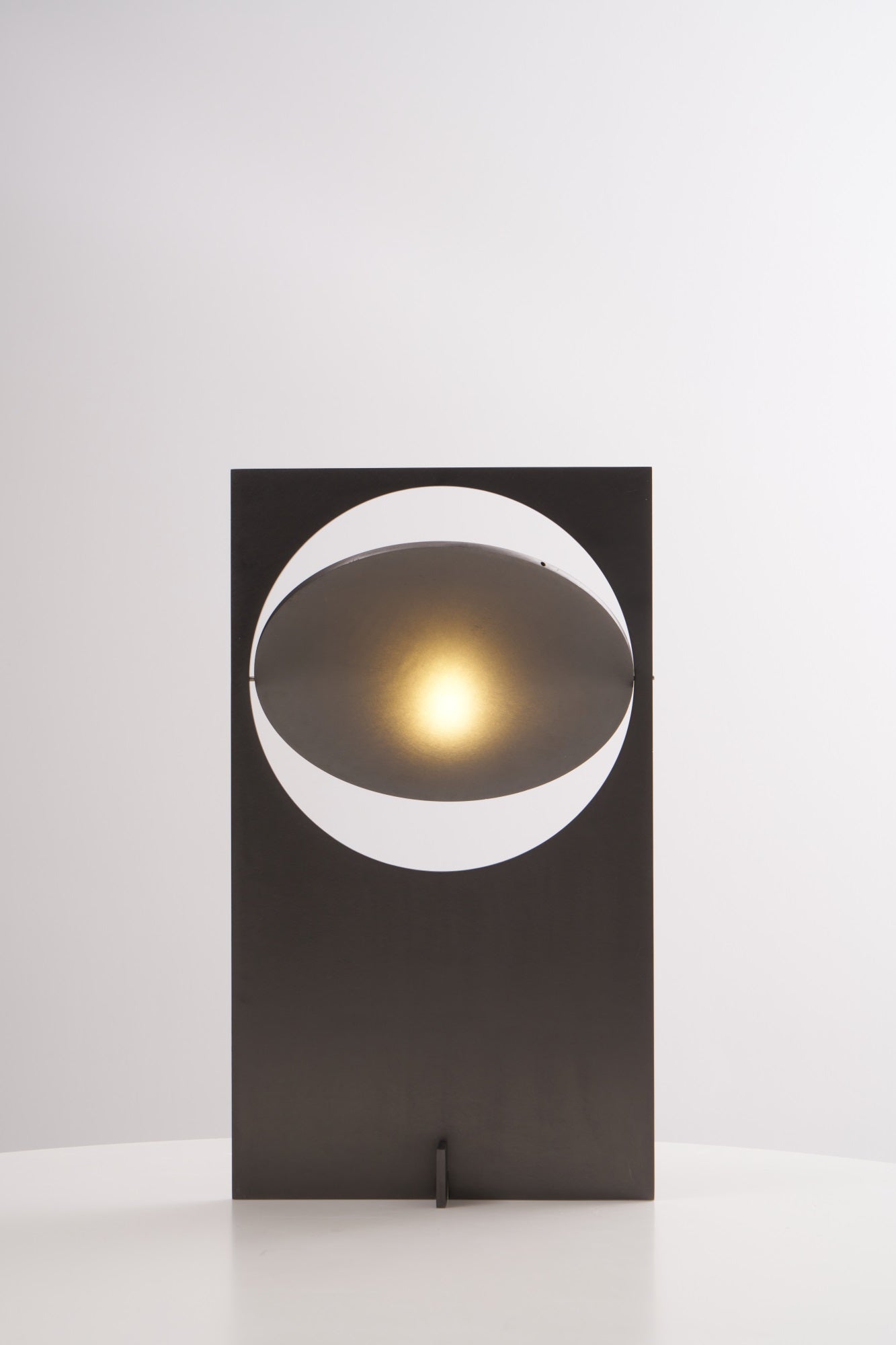 Sixor Steel Futuristic Table Lamp-Neutral Decor
