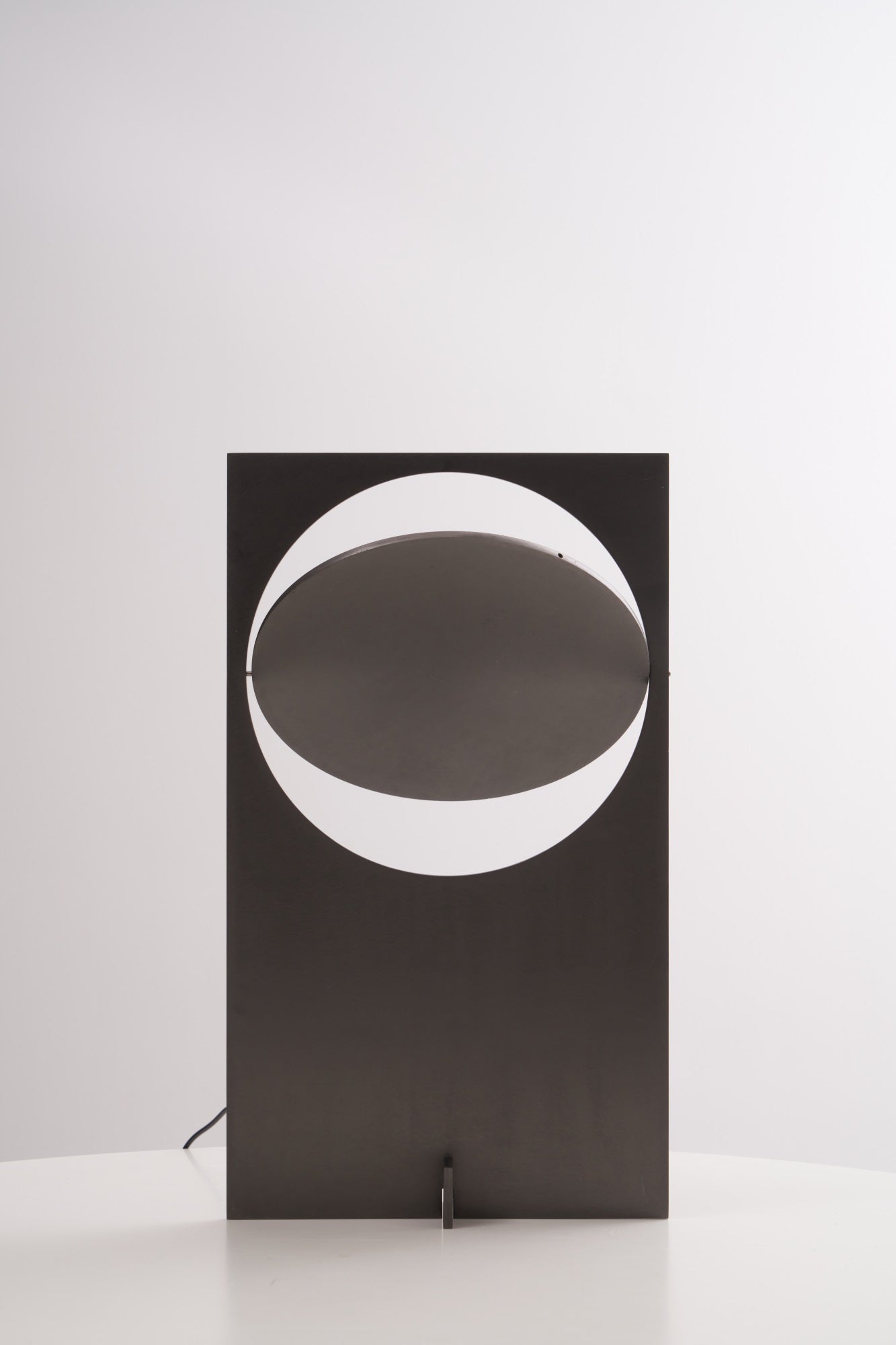 Sixor Steel Futuristic Table Lamp-Neutral Decor