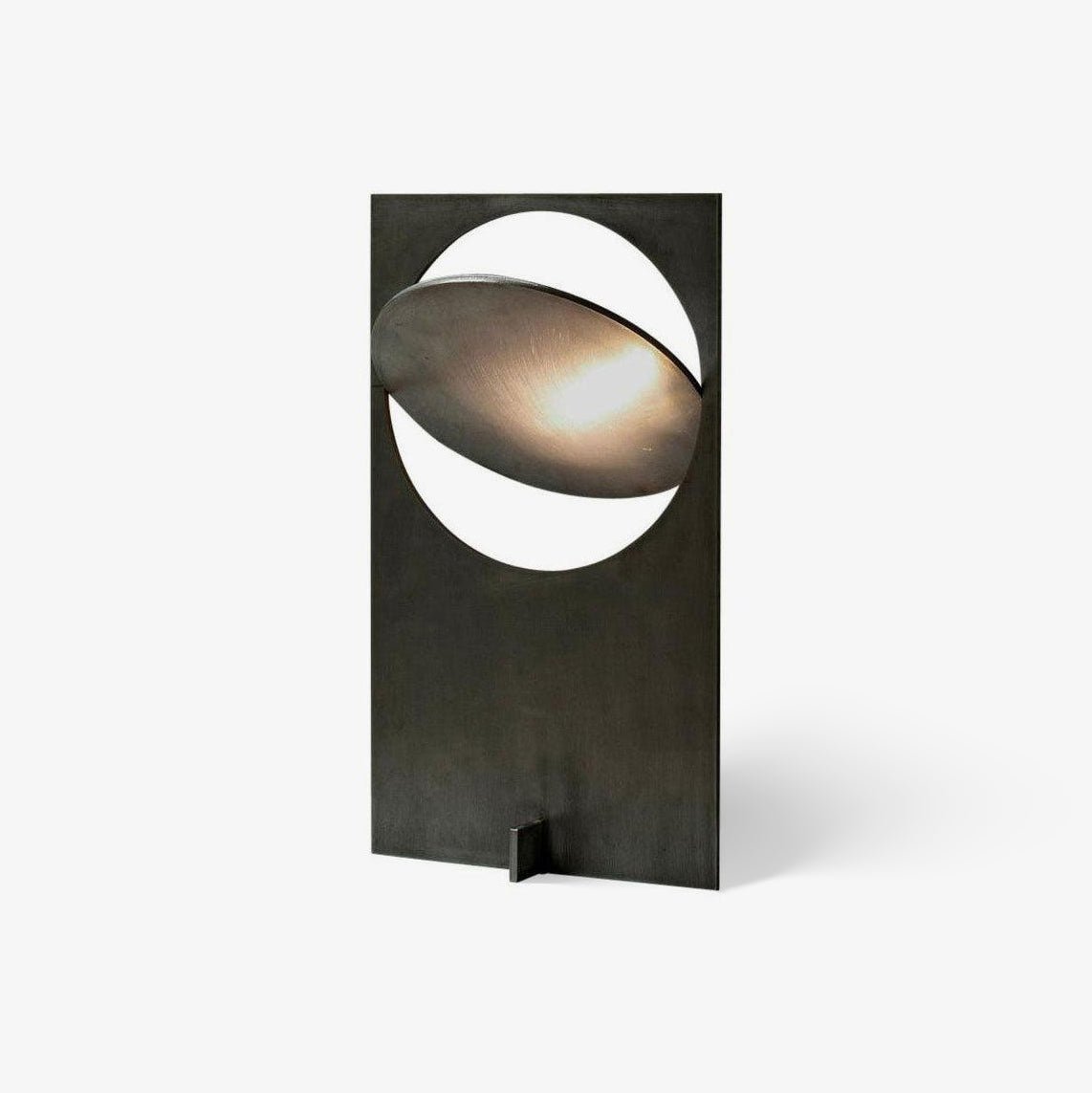 Sixor Steel Futuristic Table Lamp-Neutral Decor