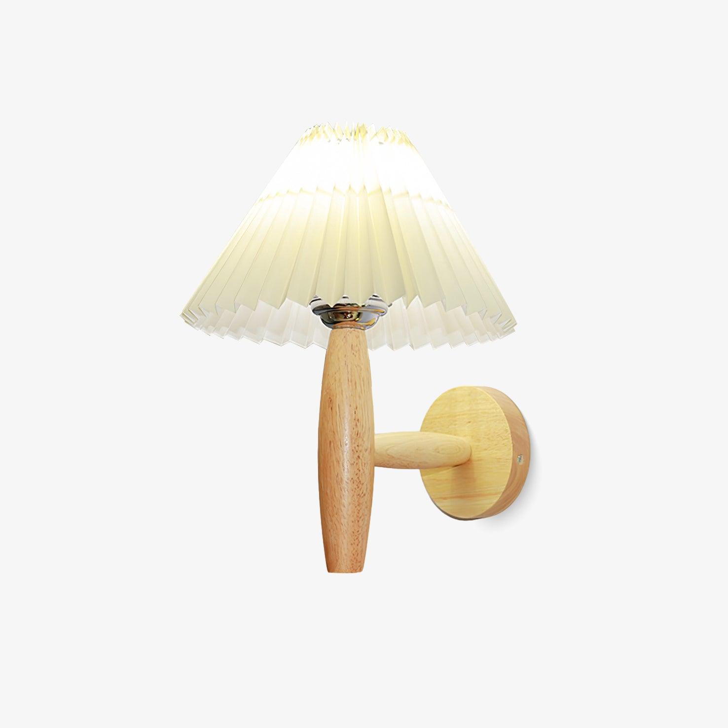 Lincoln Modern Wood Wall Lamp-Neutral Decor