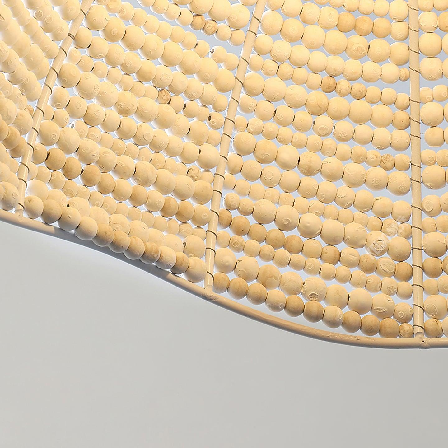 Beadora Contemporary Beads Pendant Lamp-Neutral Decor