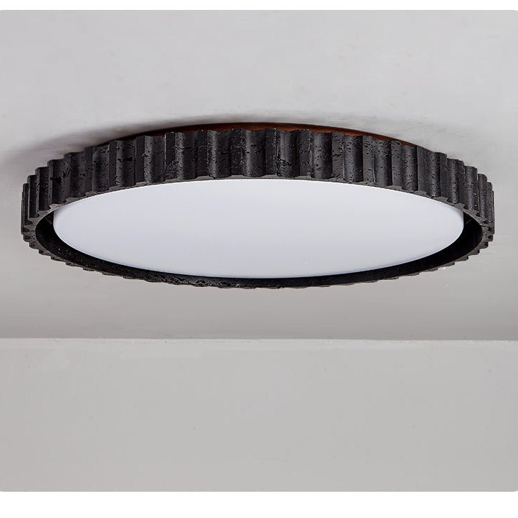 Obsidian Aura Ceiling Light-Neutral Decor