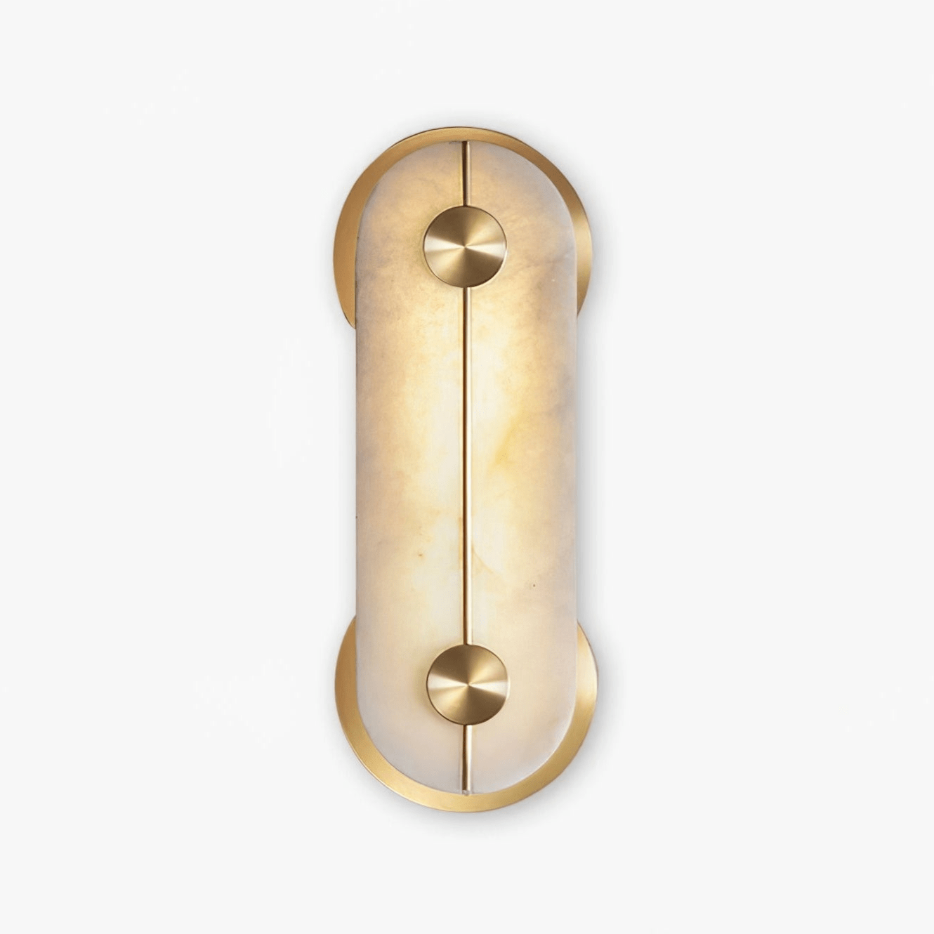 Selene Alabaster Wall Light-Neutral Decor