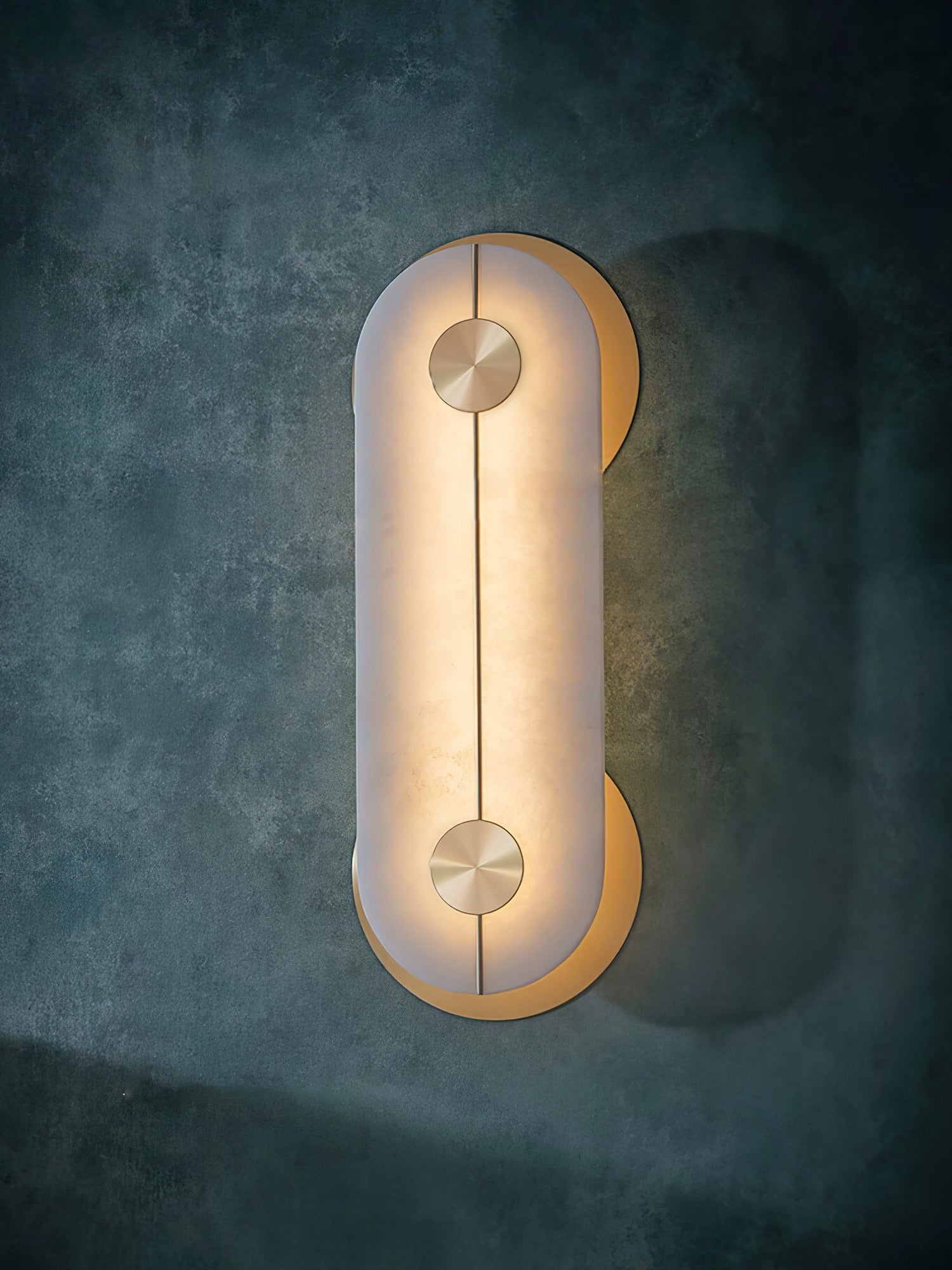 Selene Alabaster Wall Light-Neutral Decor