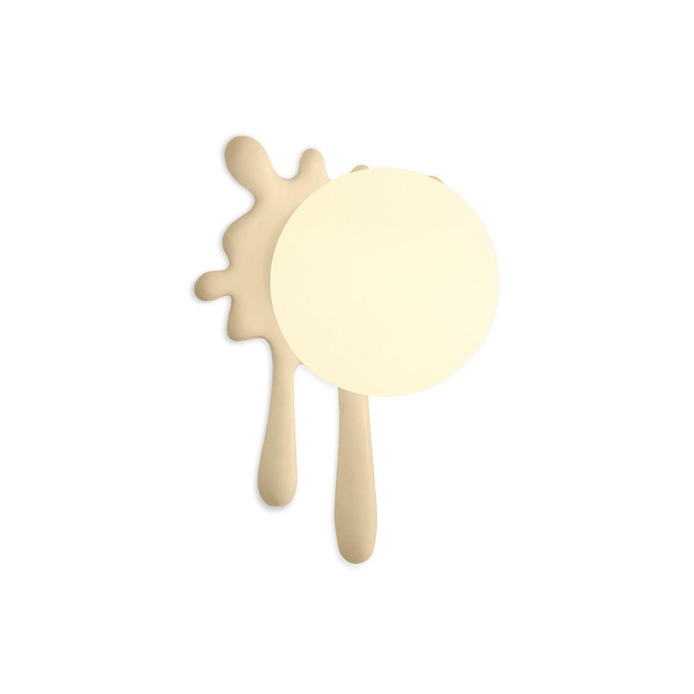 Wall Lamp Abstract Resin Splash Globe