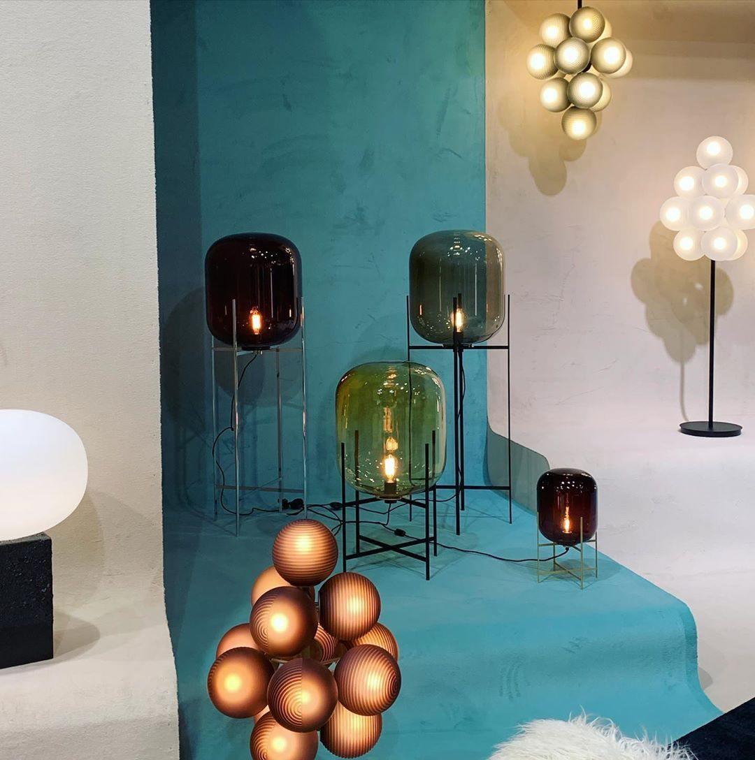 Fioris Glass Industrial Floor lamp-Neutral Decor