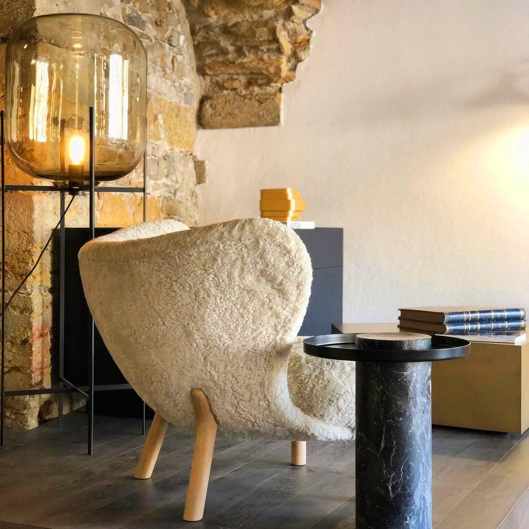 Fioris Glass Industrial Floor lamp-Neutral Decor