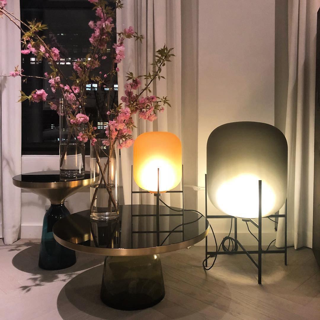 Fioris Glass Industrial Floor lamp-Neutral Decor