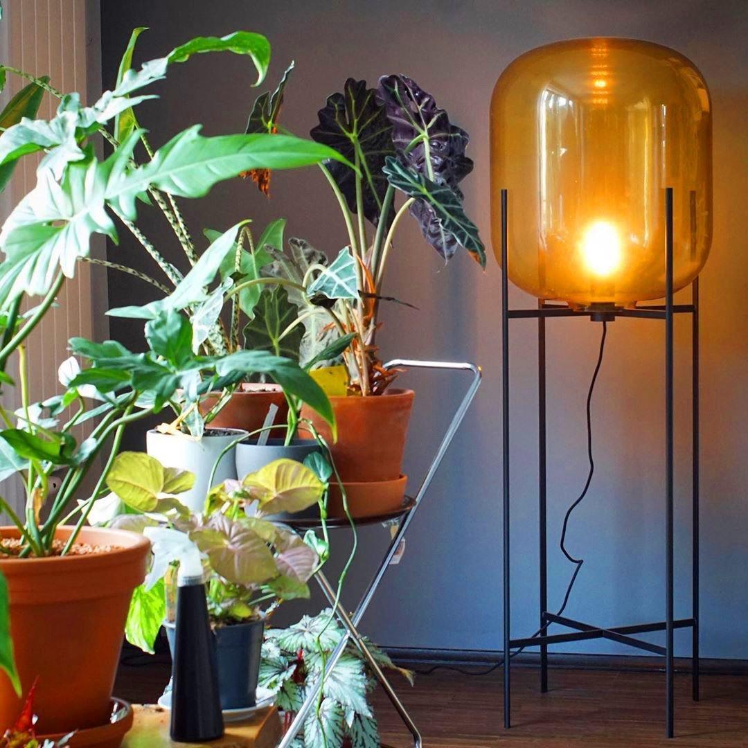 Fioris Glass Industrial Floor lamp-Neutral Decor