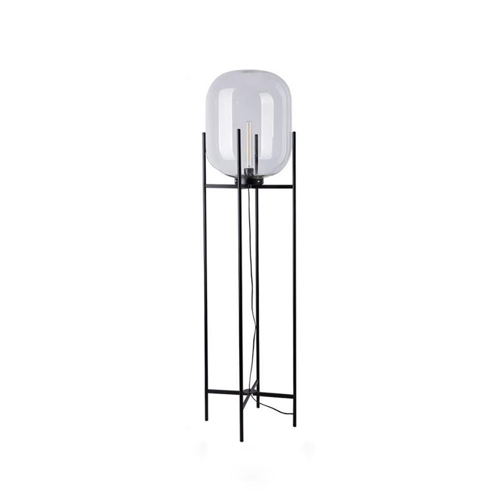 Fioris Glass Industrial Floor lamp-Neutral Decor