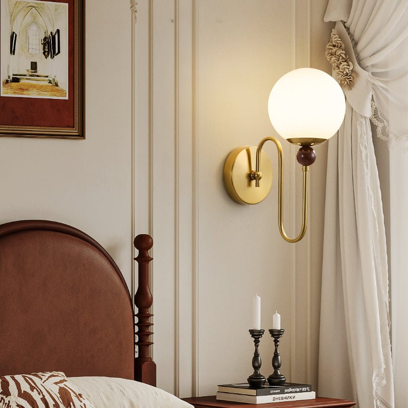 Jorvyn Loop Wall Sconce-Neutral Decor