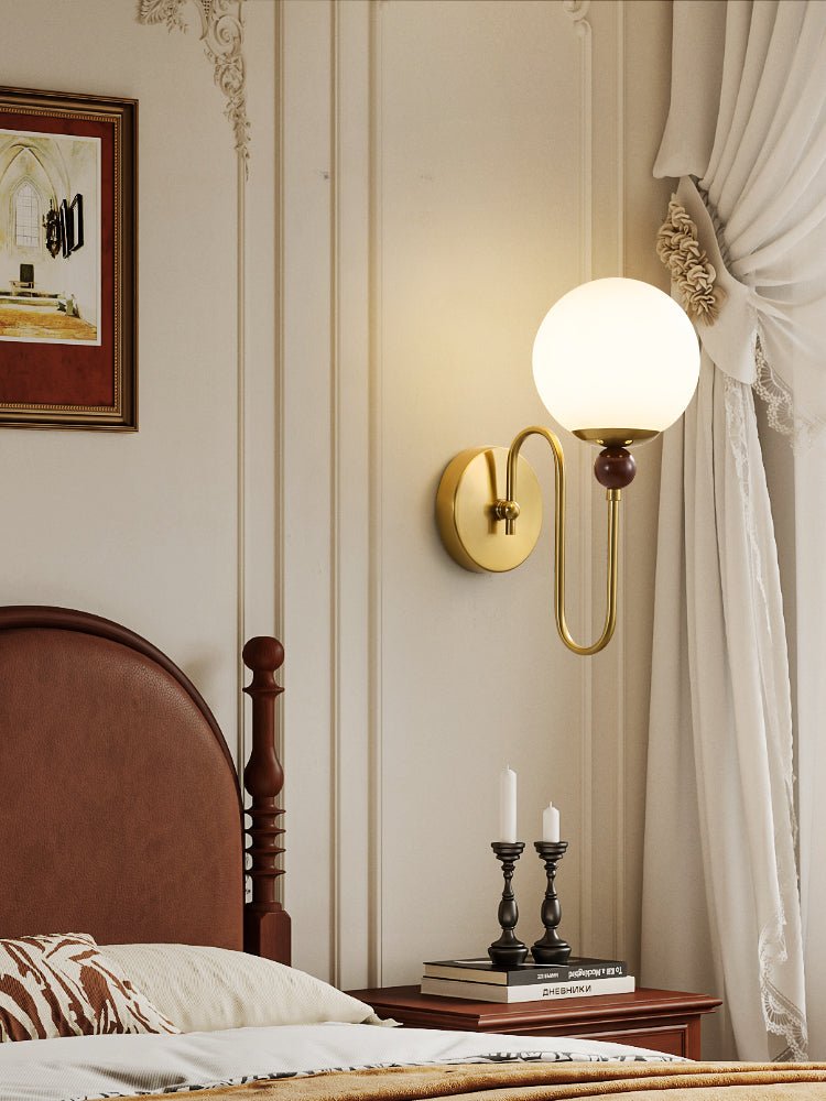 Jorvyn Loop Wall Sconce-Neutral Decor