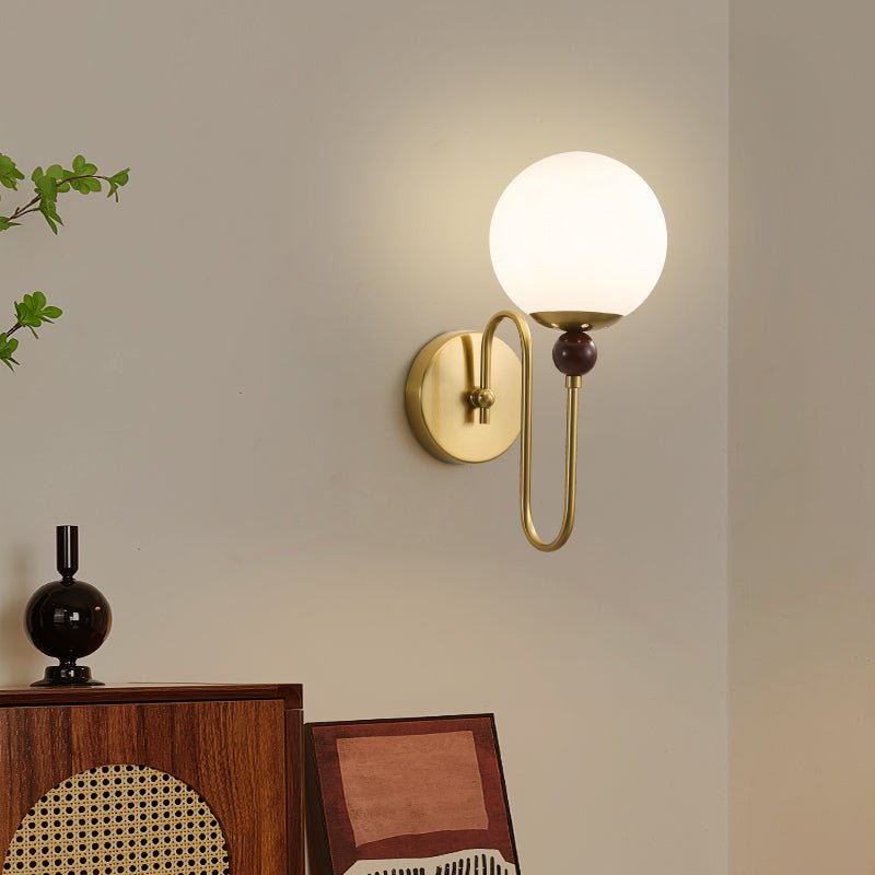 Jorvyn Loop Wall Sconce-Neutral Decor