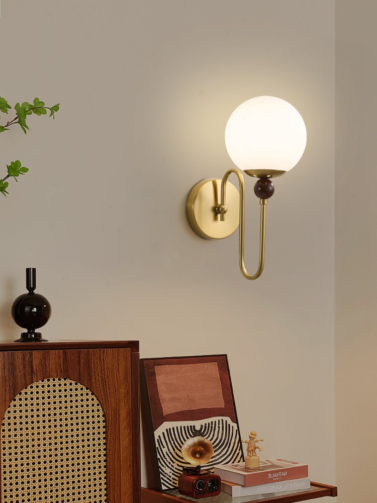 Jorvyn Loop Wall Sconce-Neutral Decor