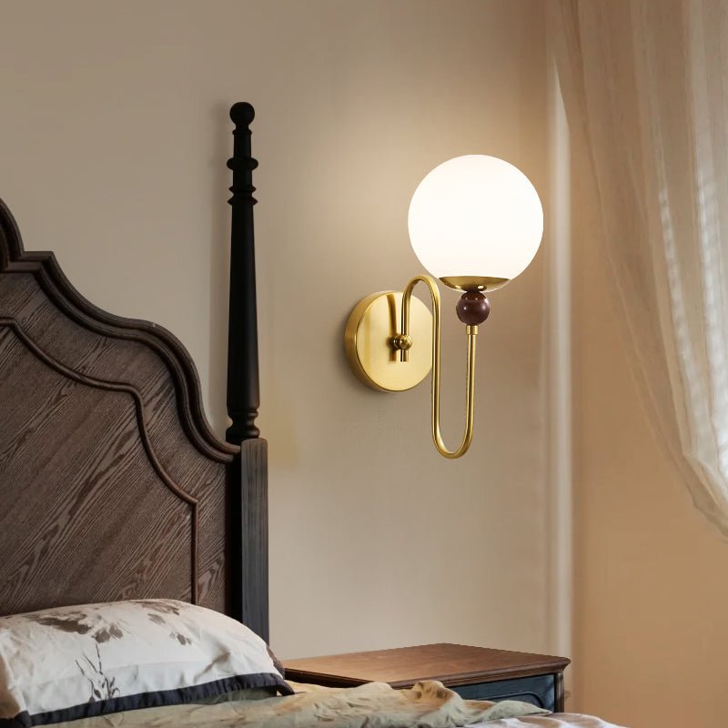 Jorvyn Loop Wall Sconce-Neutral Decor