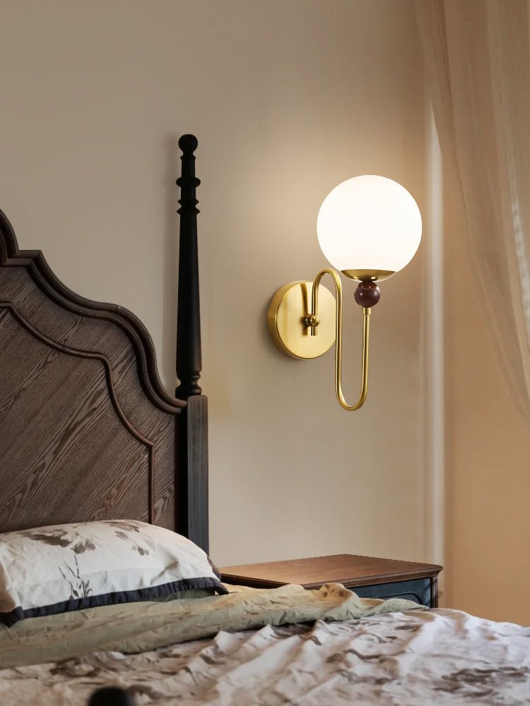 Jorvyn Loop Wall Sconce-Neutral Decor